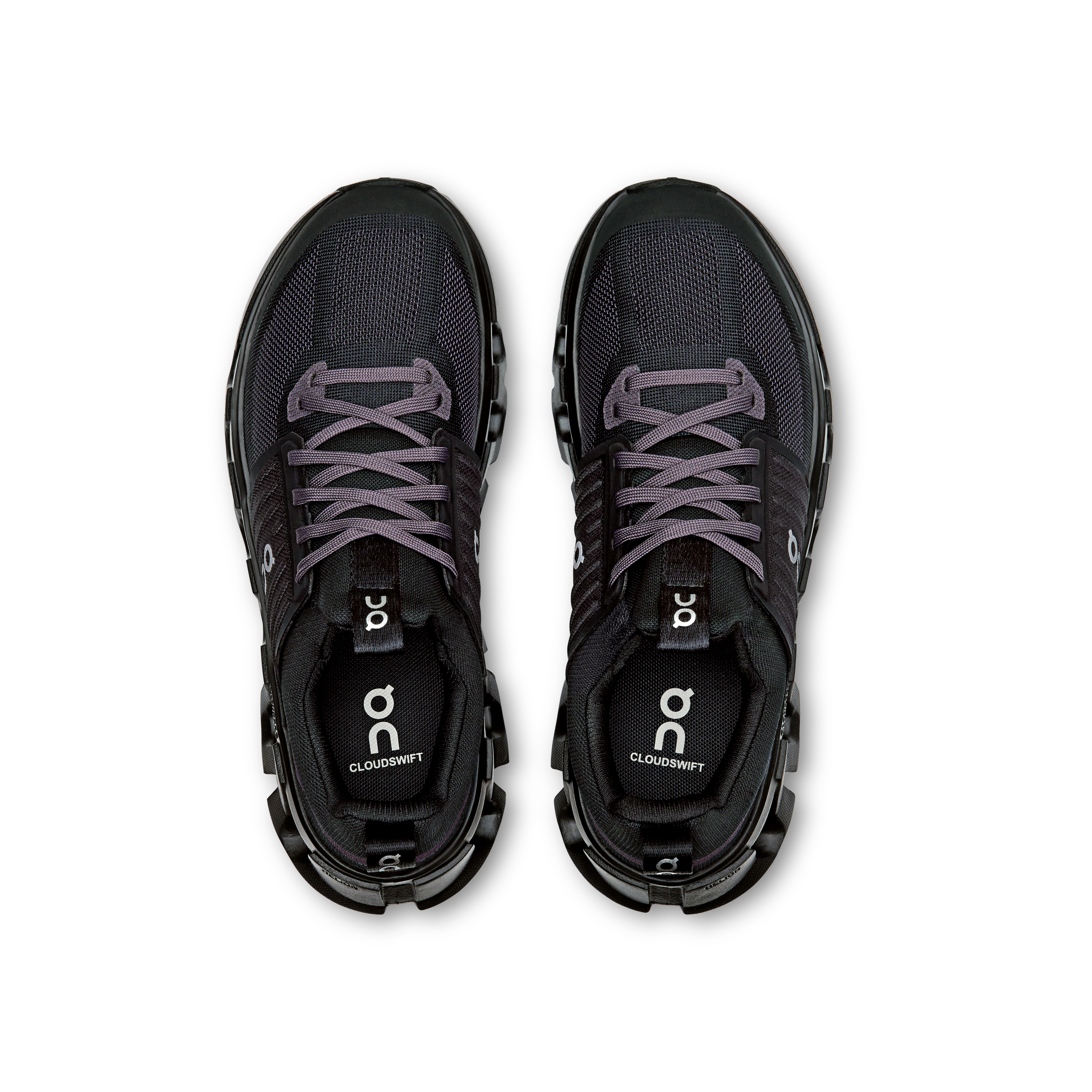 On Cloudswift Youth Black & Eclipse Youth Active life Shoes