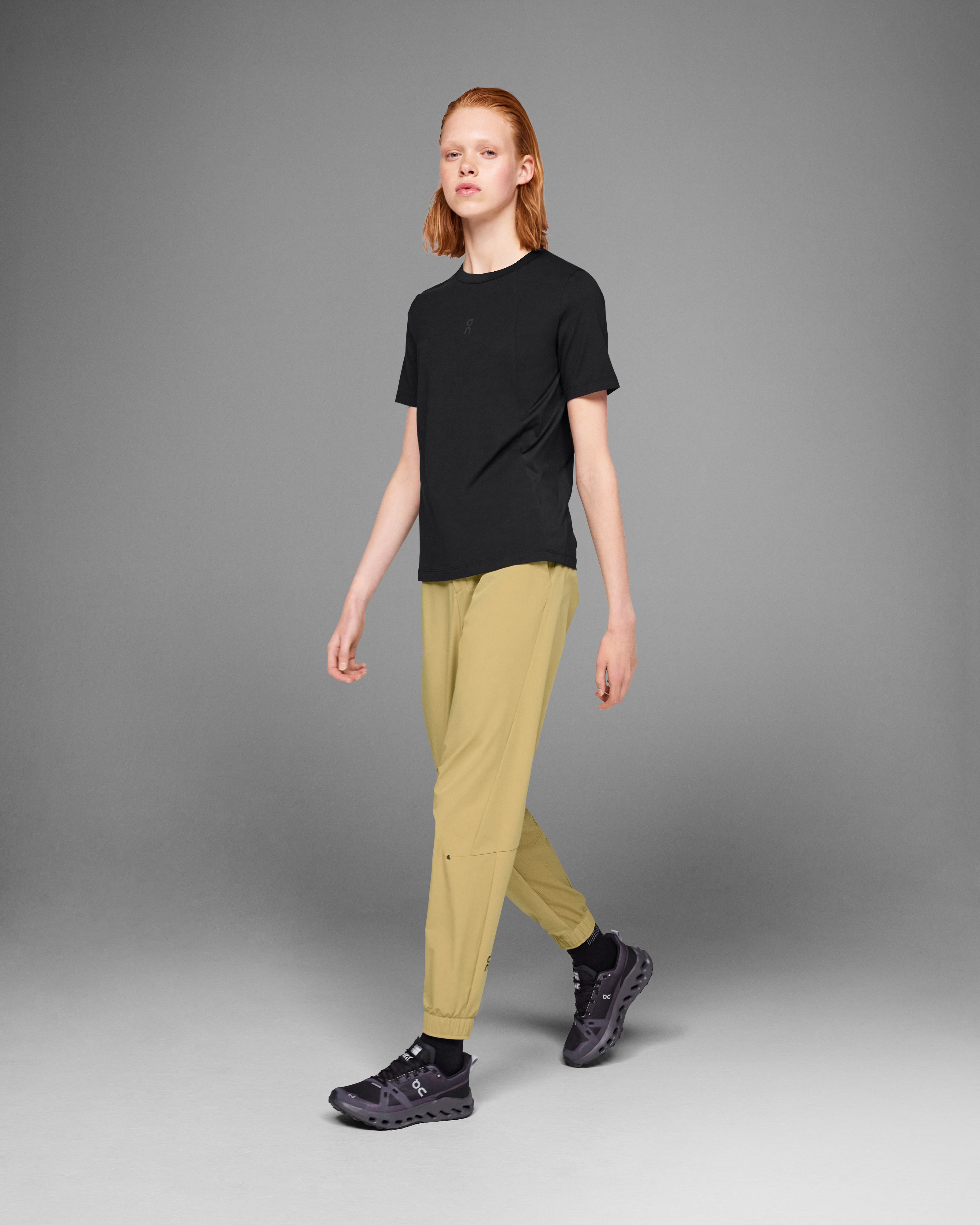 On Trek-T Black Women Tops and t-shirts