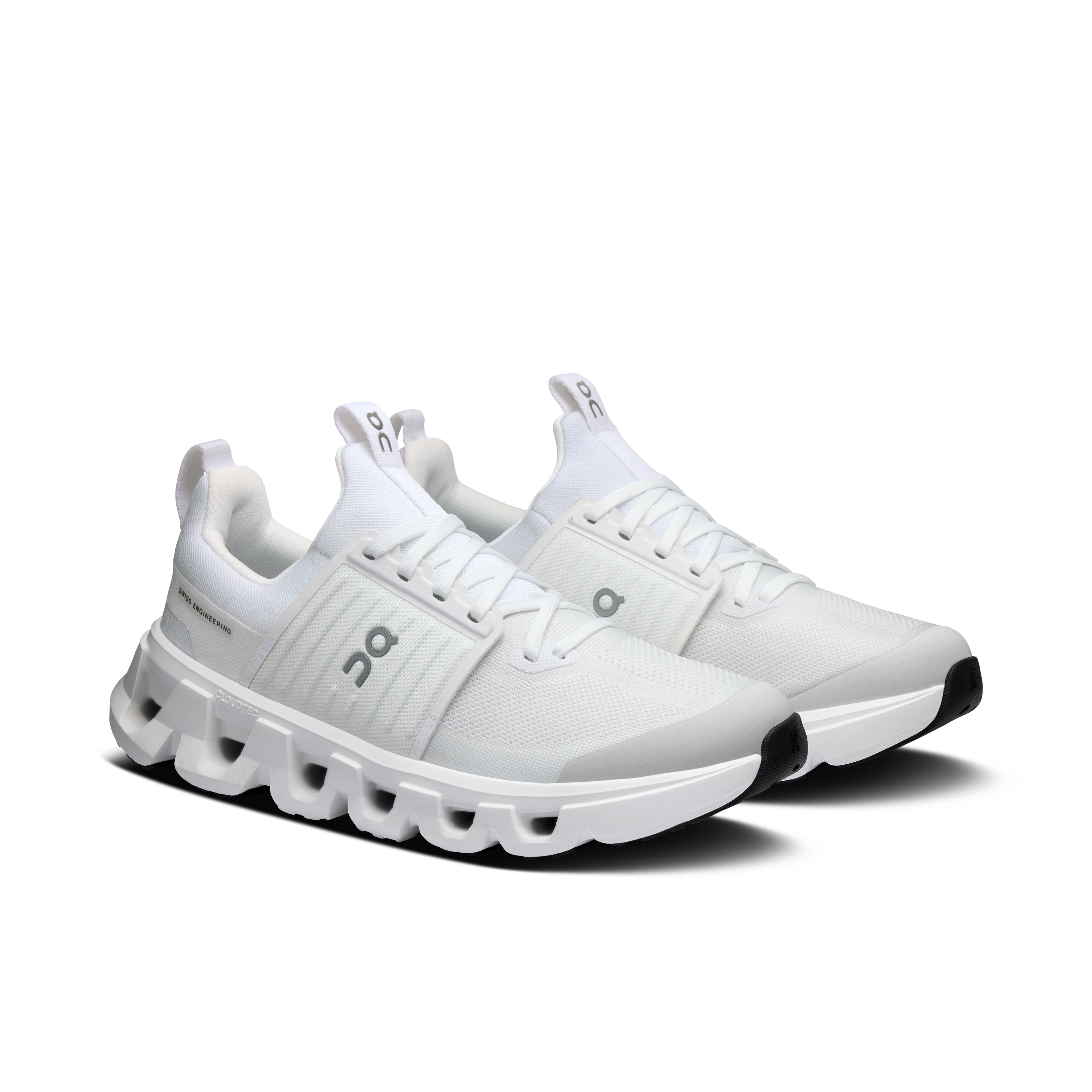 On Cloudswift Youth All White Youth Active life Shoes