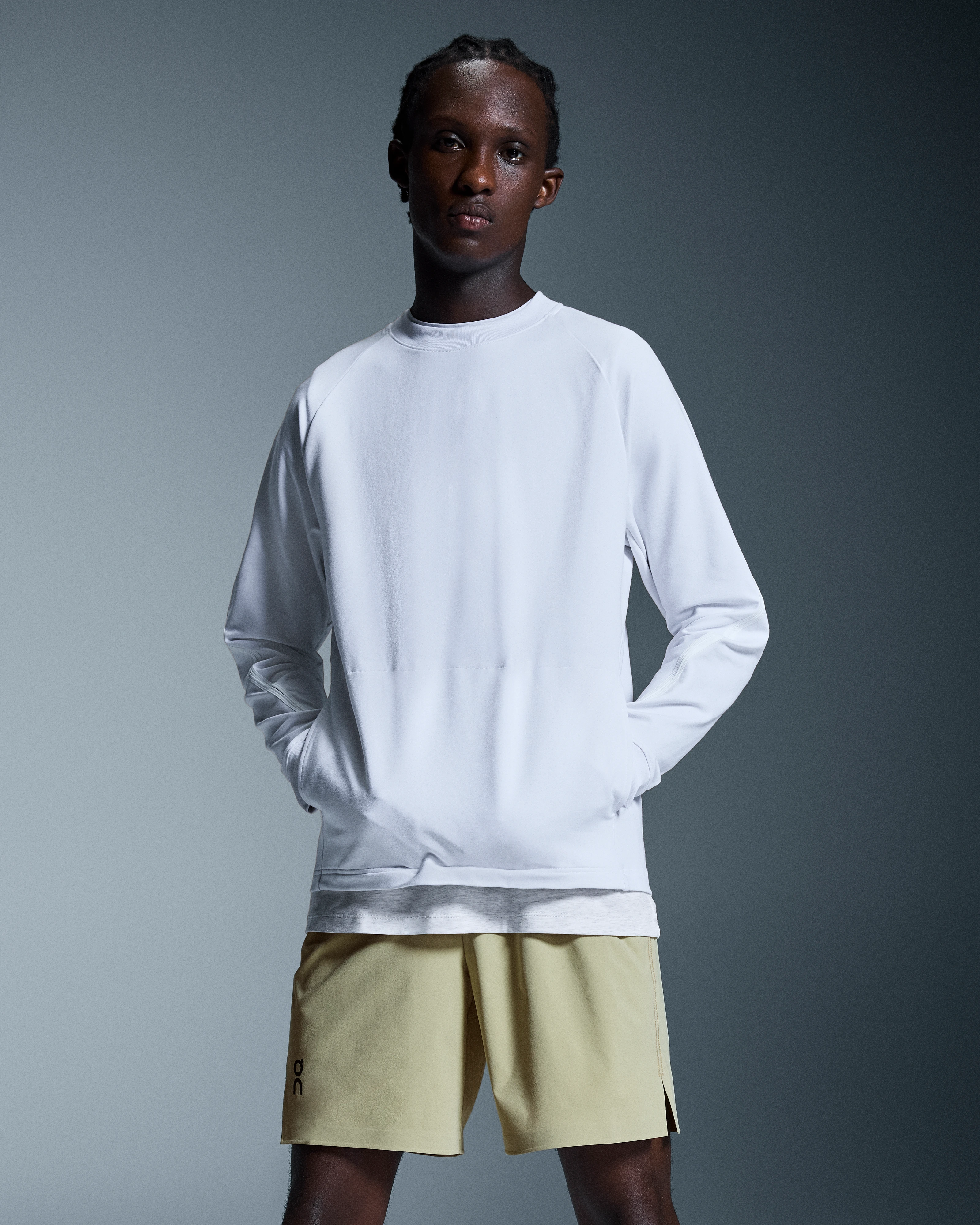 On Studio Crew White Men Hoodies and sweatshirts