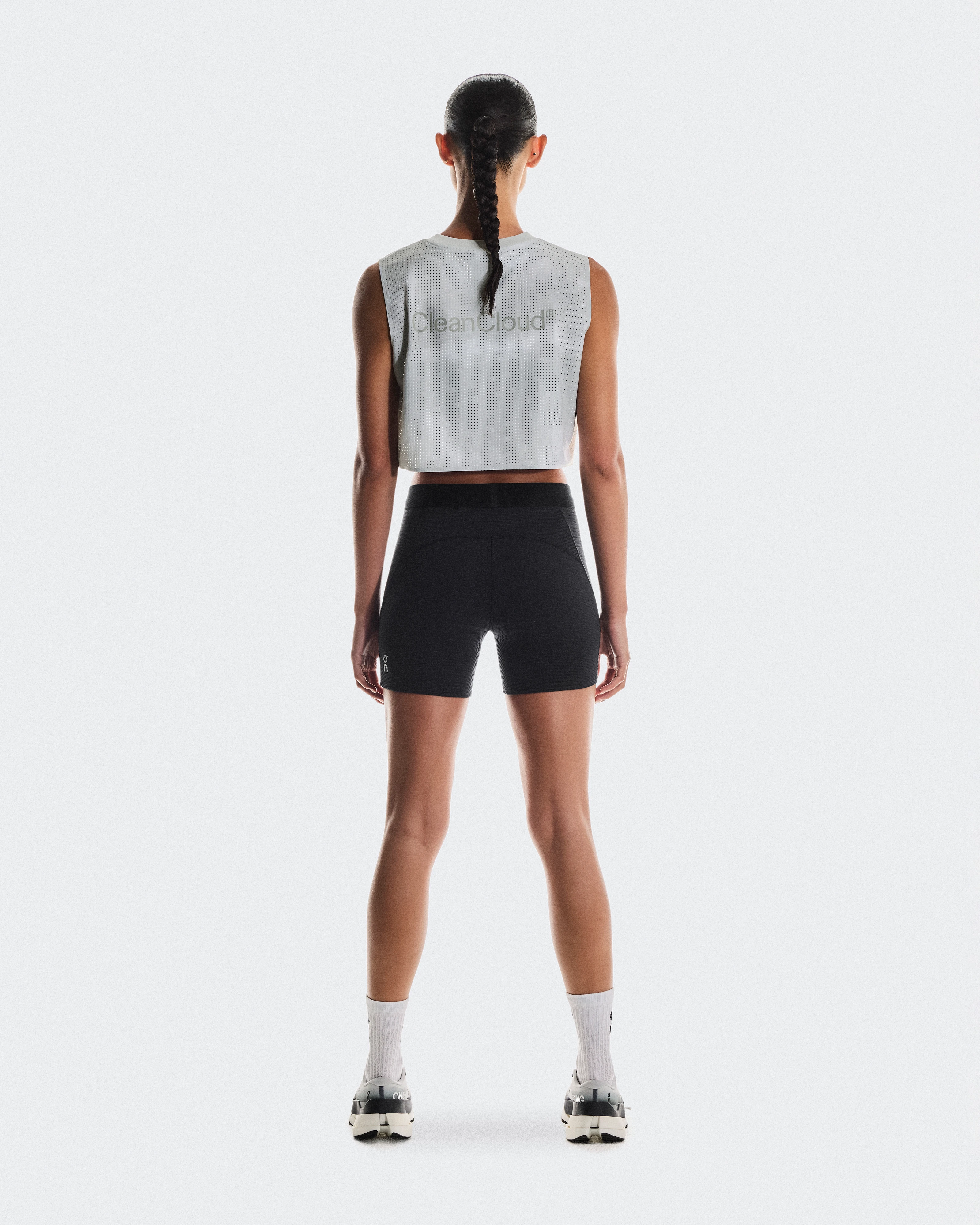 On Pace Tank Glacier & White Women Tops and t-shirts