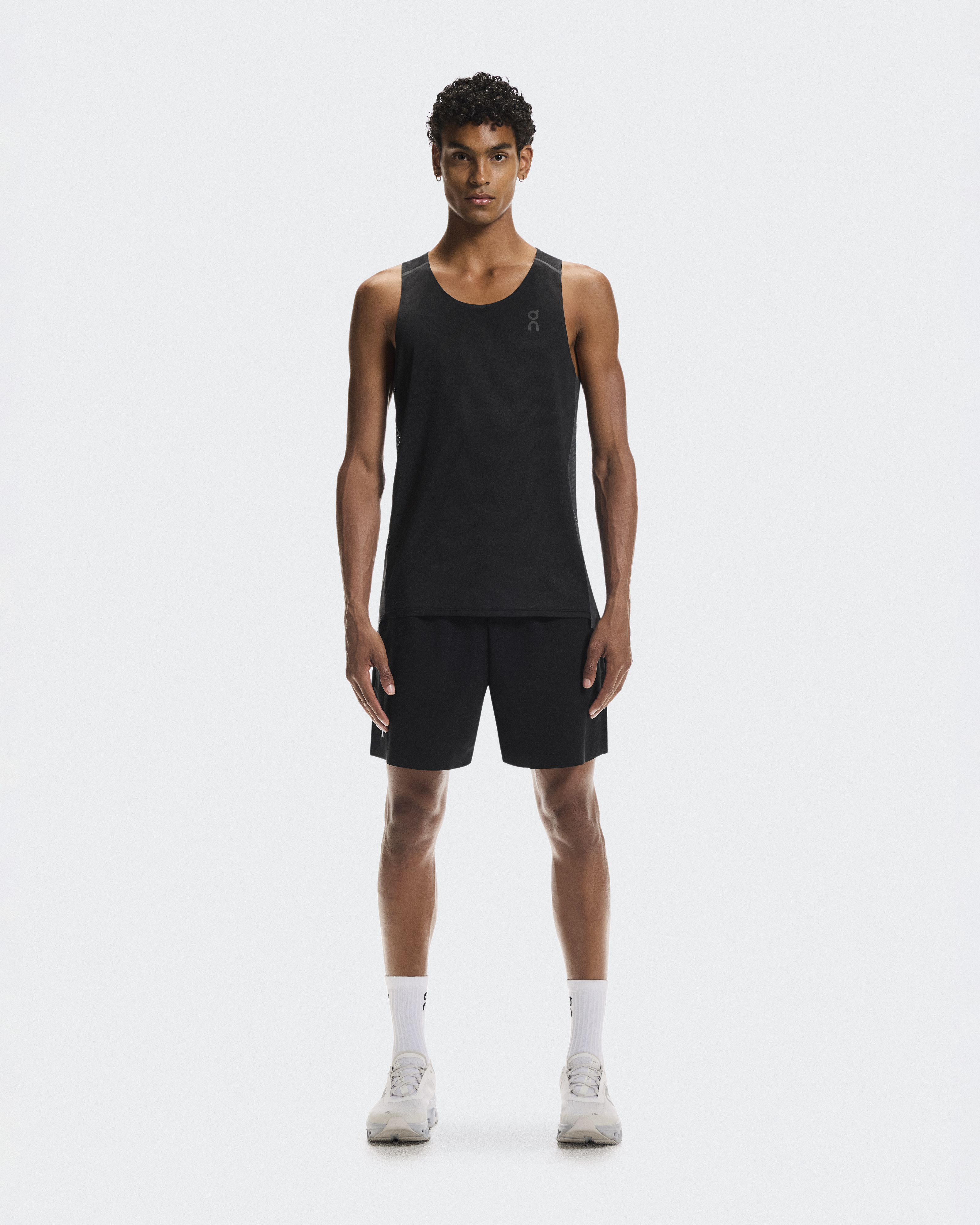 Performance Tank Top in Black/Eclipse