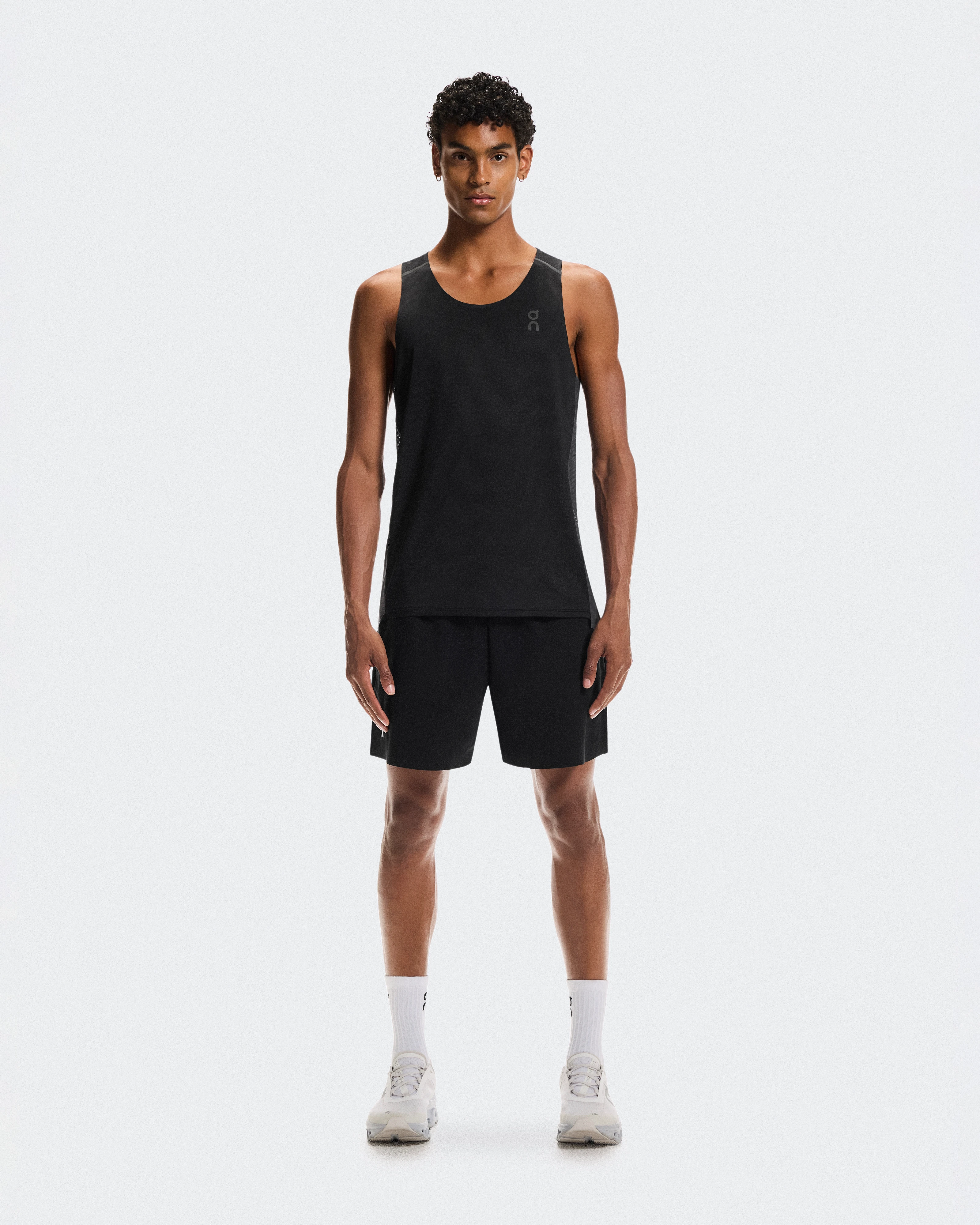 On Performance Tank Black & Eclipse Men Tops and t-shirts