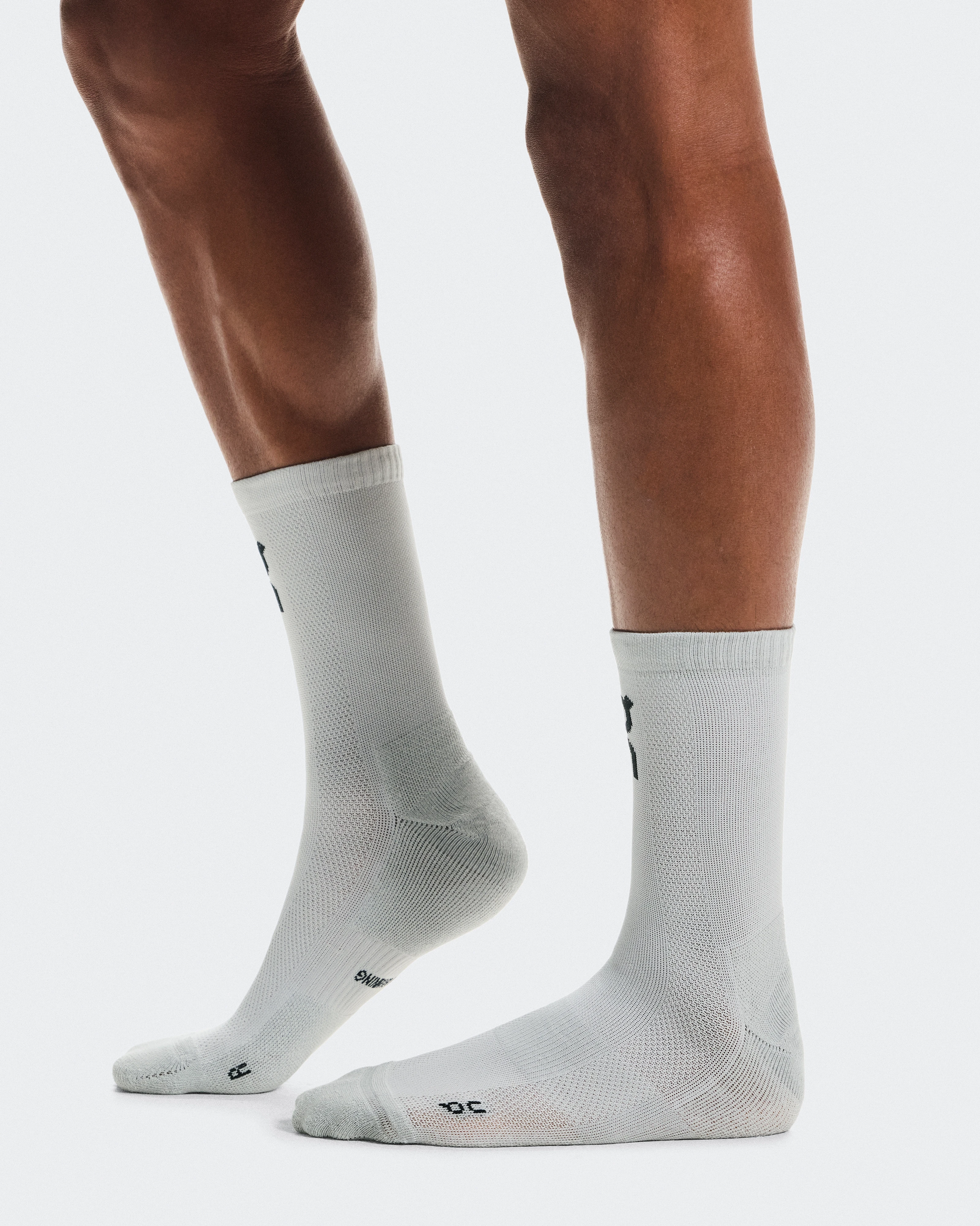 On Core Run Sock High 2P Glacier Unisex Socks