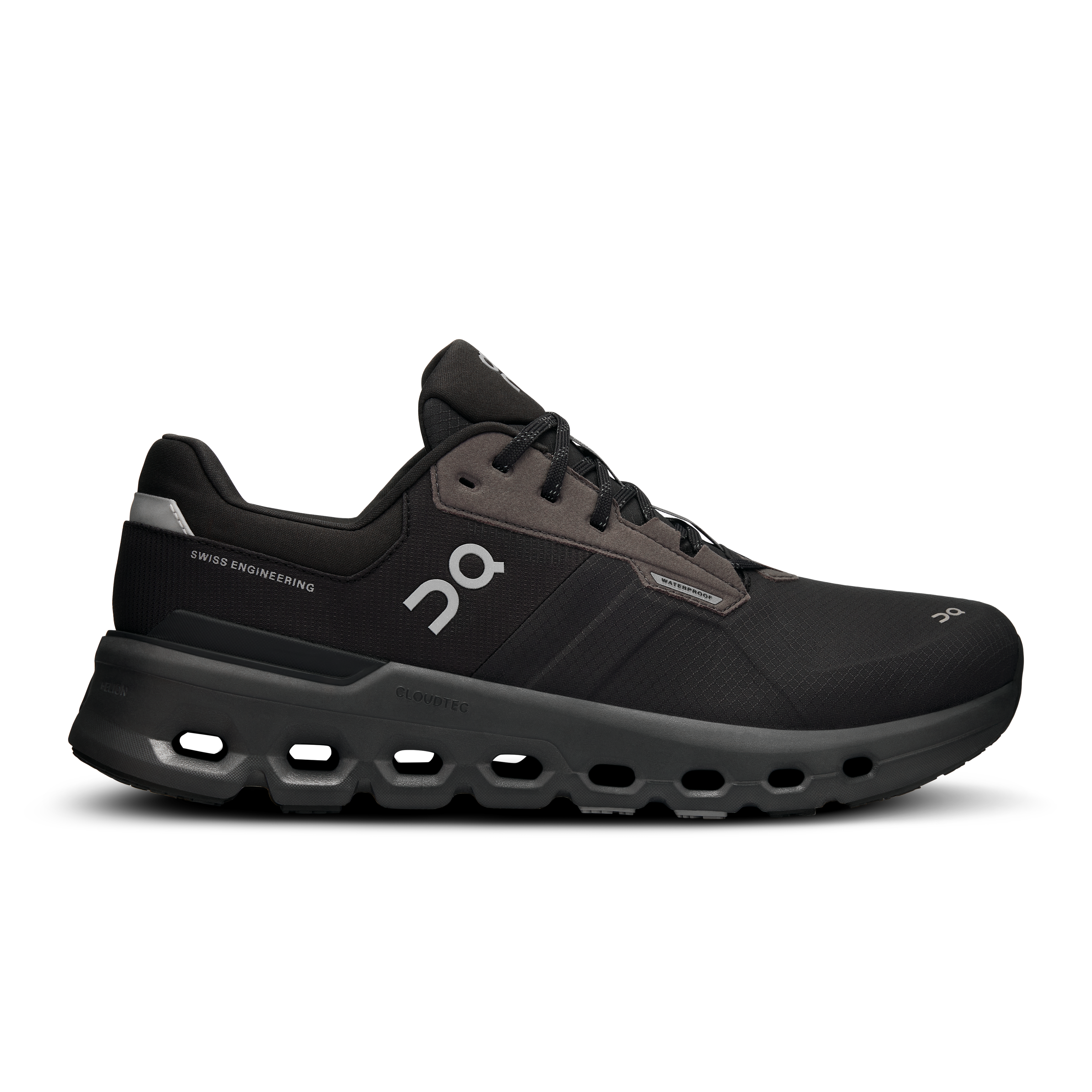 On Cloudrunner 2 Waterproof Magnet & Black Men – Road running, waterproof, Helion™ superfoam Shoes