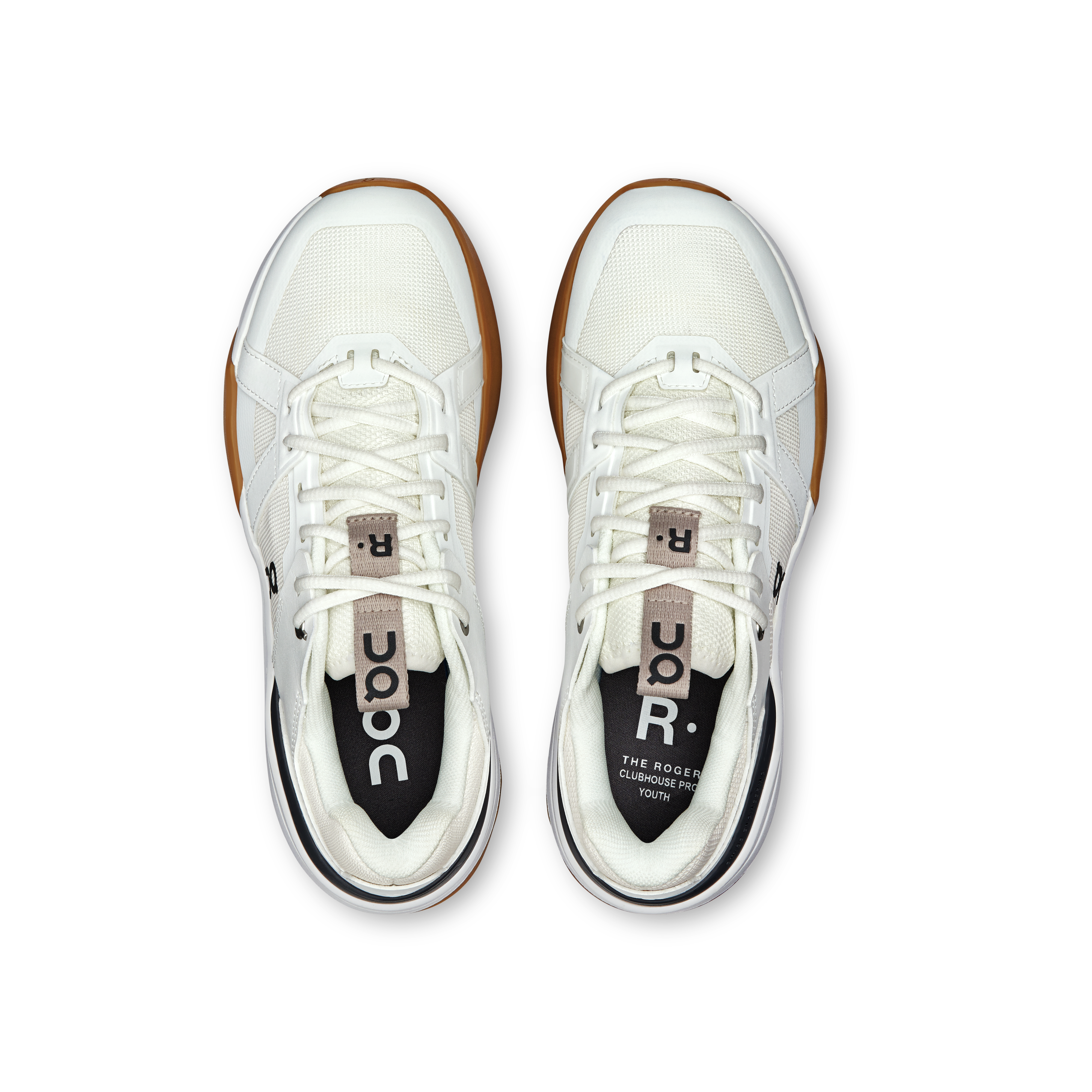 On THE ROGER Clubhouse Pro Youth White & Eclipse Youth Active life Shoes