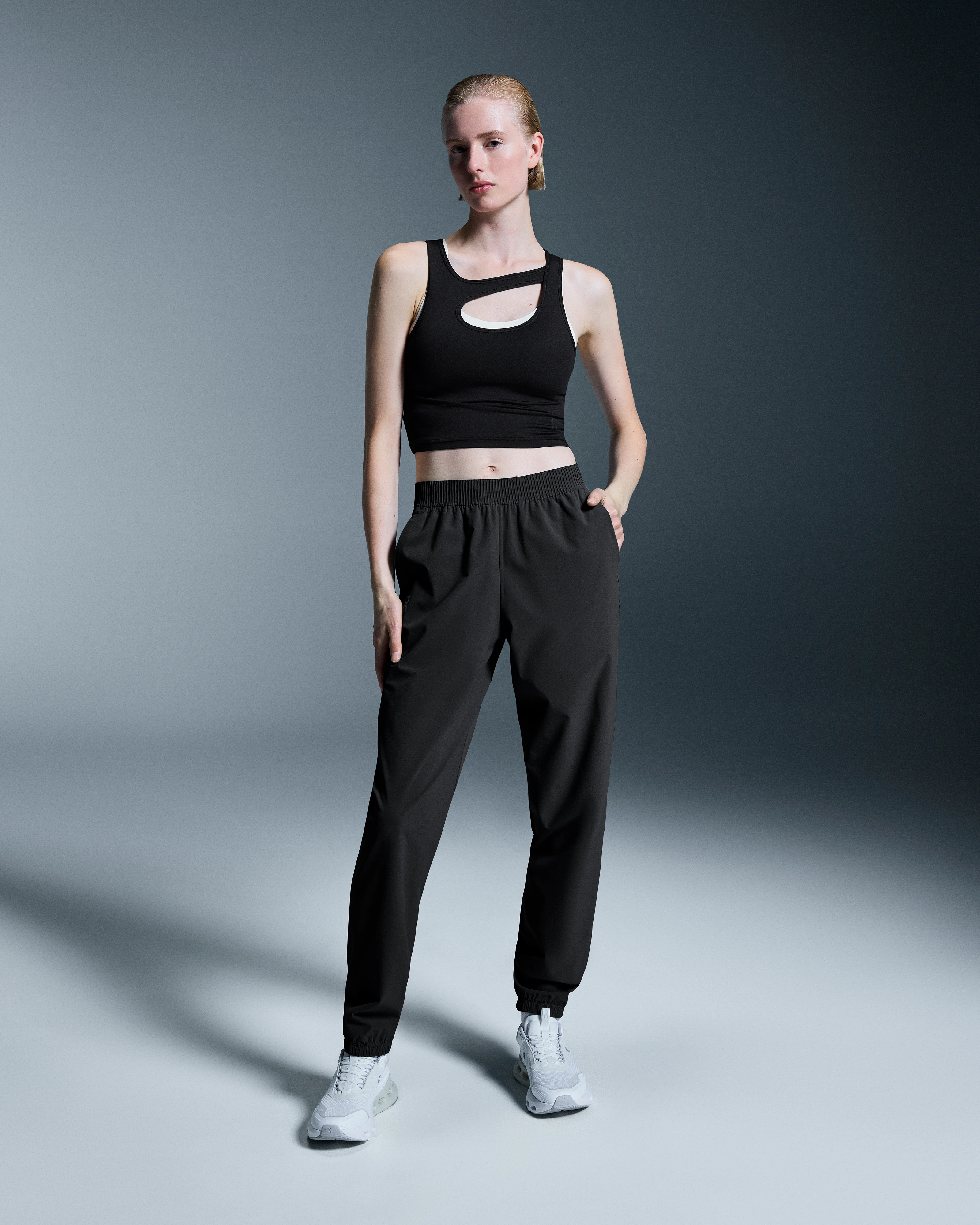 On Focus Pants Black Women Pants
