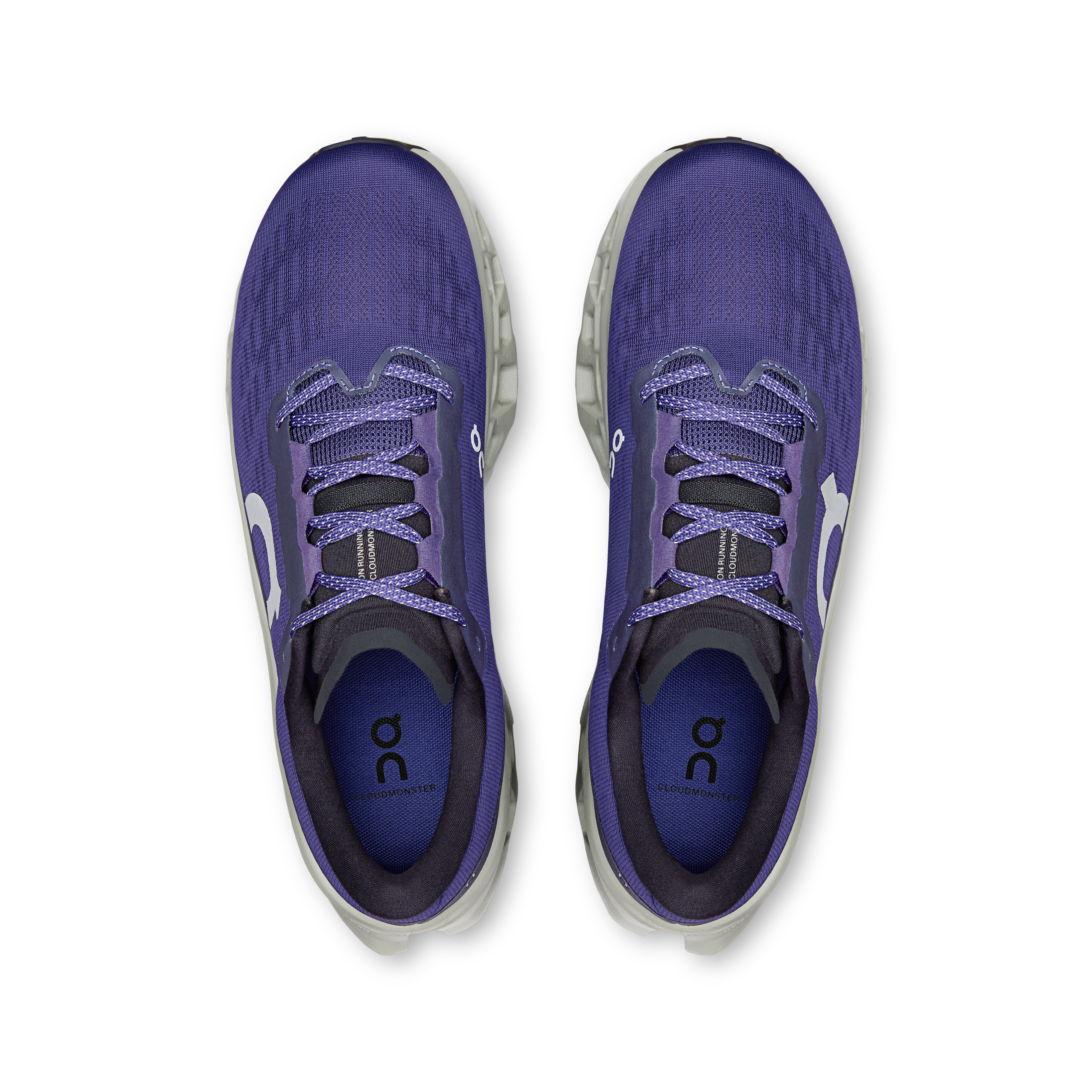 On Cloudmonster 3 Wide Twilight & White Men Road running Shoes