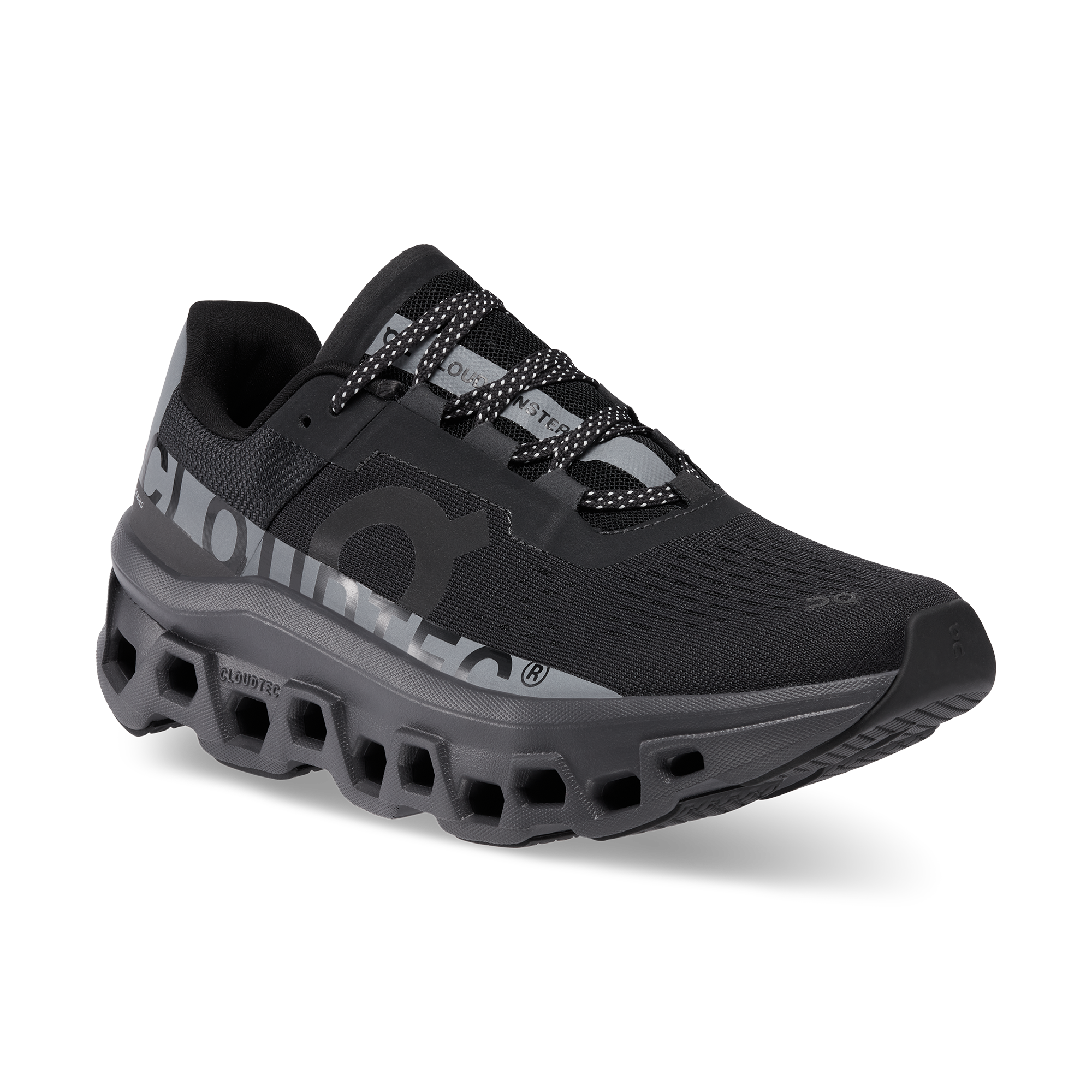 On Cloudmonster Lumos Black Women Road running Shoes