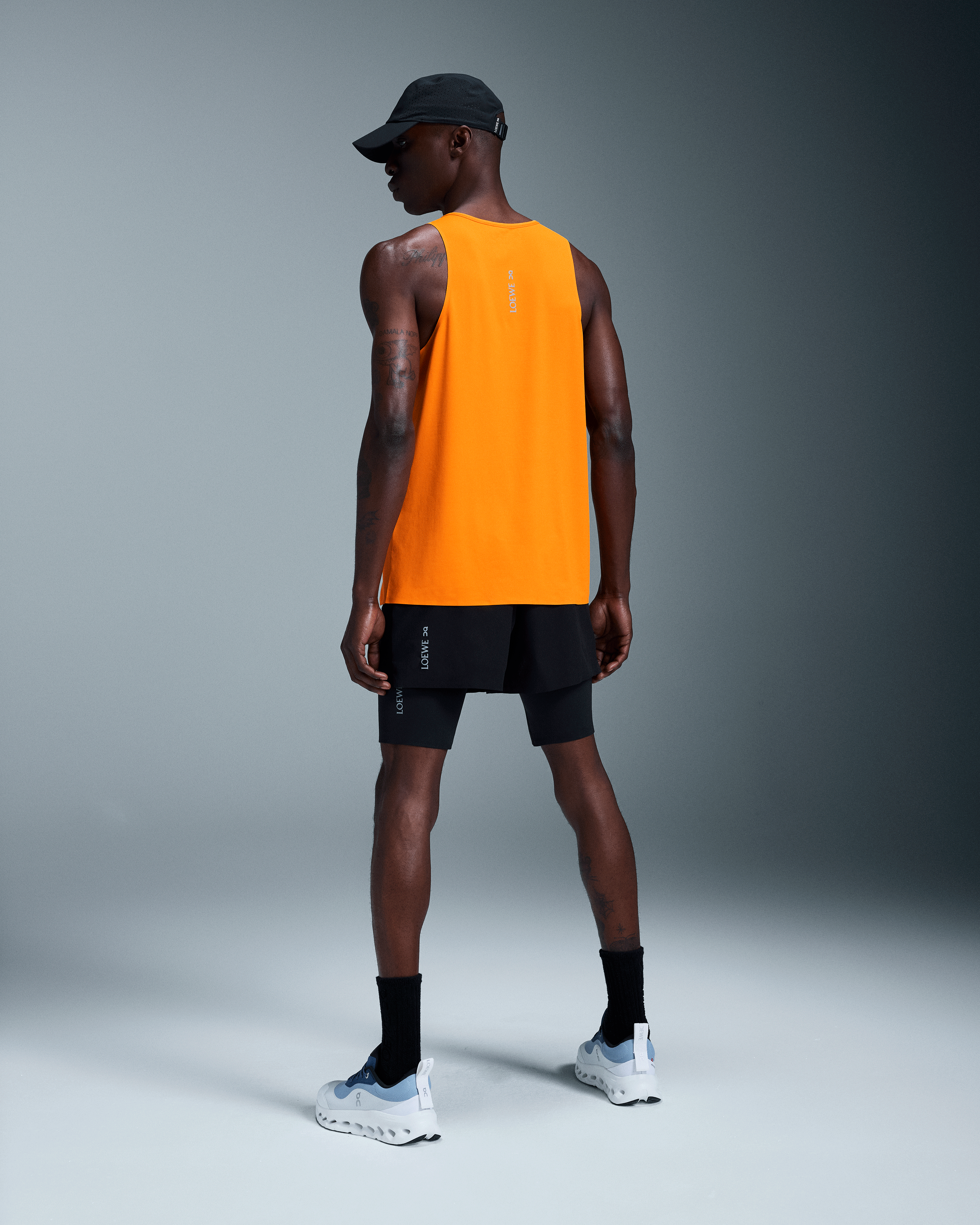 On Short Length Shorts LOEWE Black Unisex Shorts