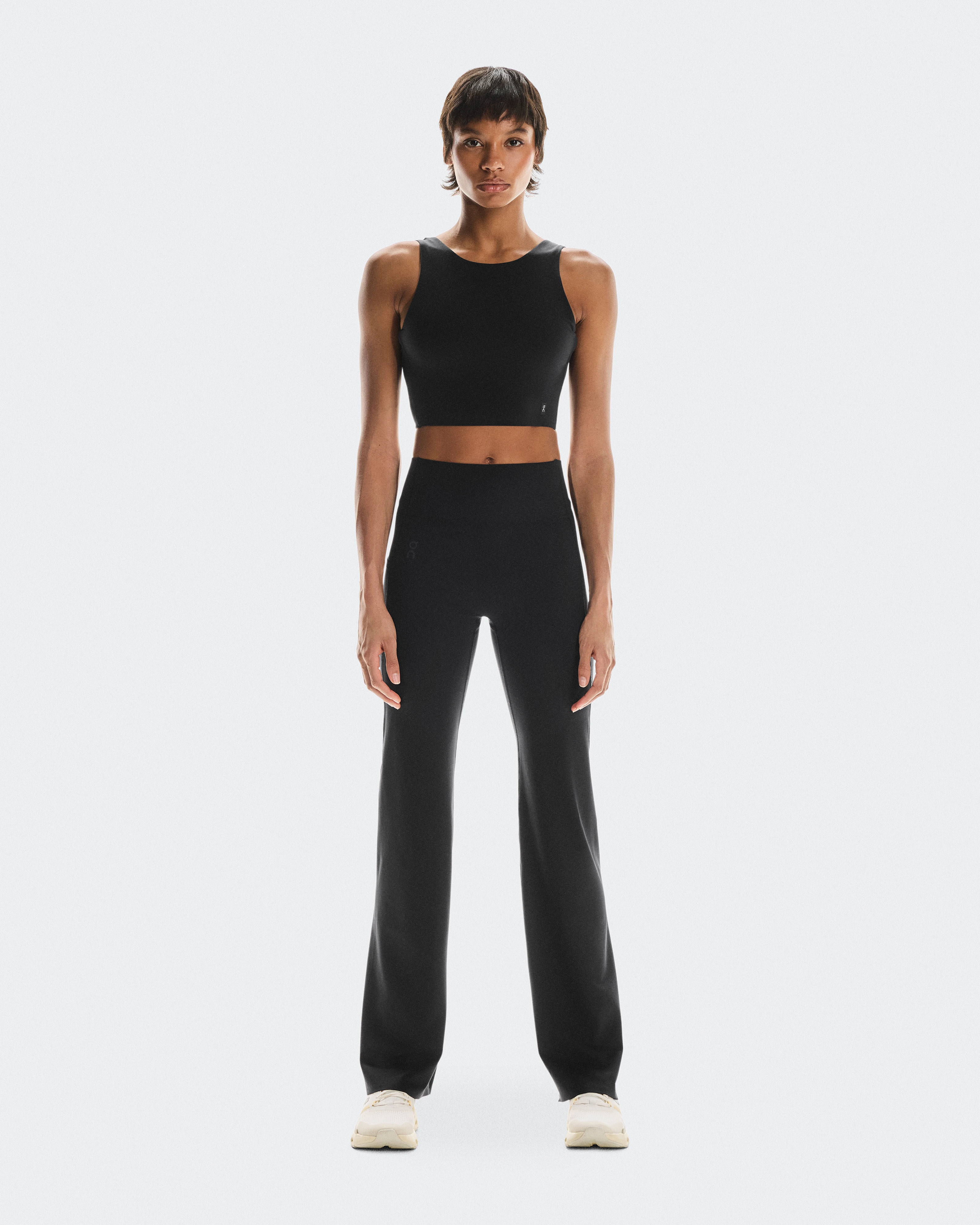 On Studio Leggings Flared Black Women Tights