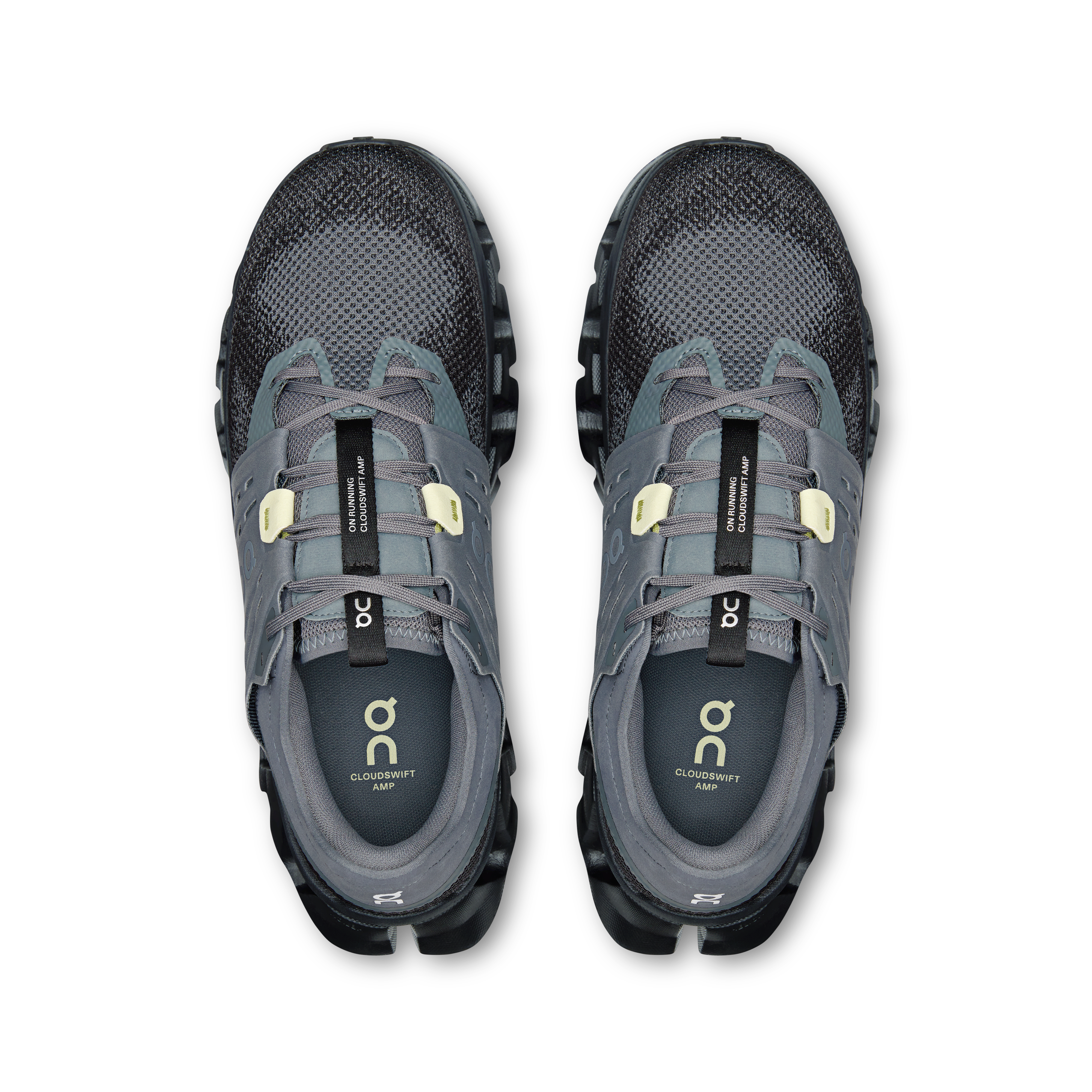 On Cloudswift Amp Stone & Black Men Active life Shoes