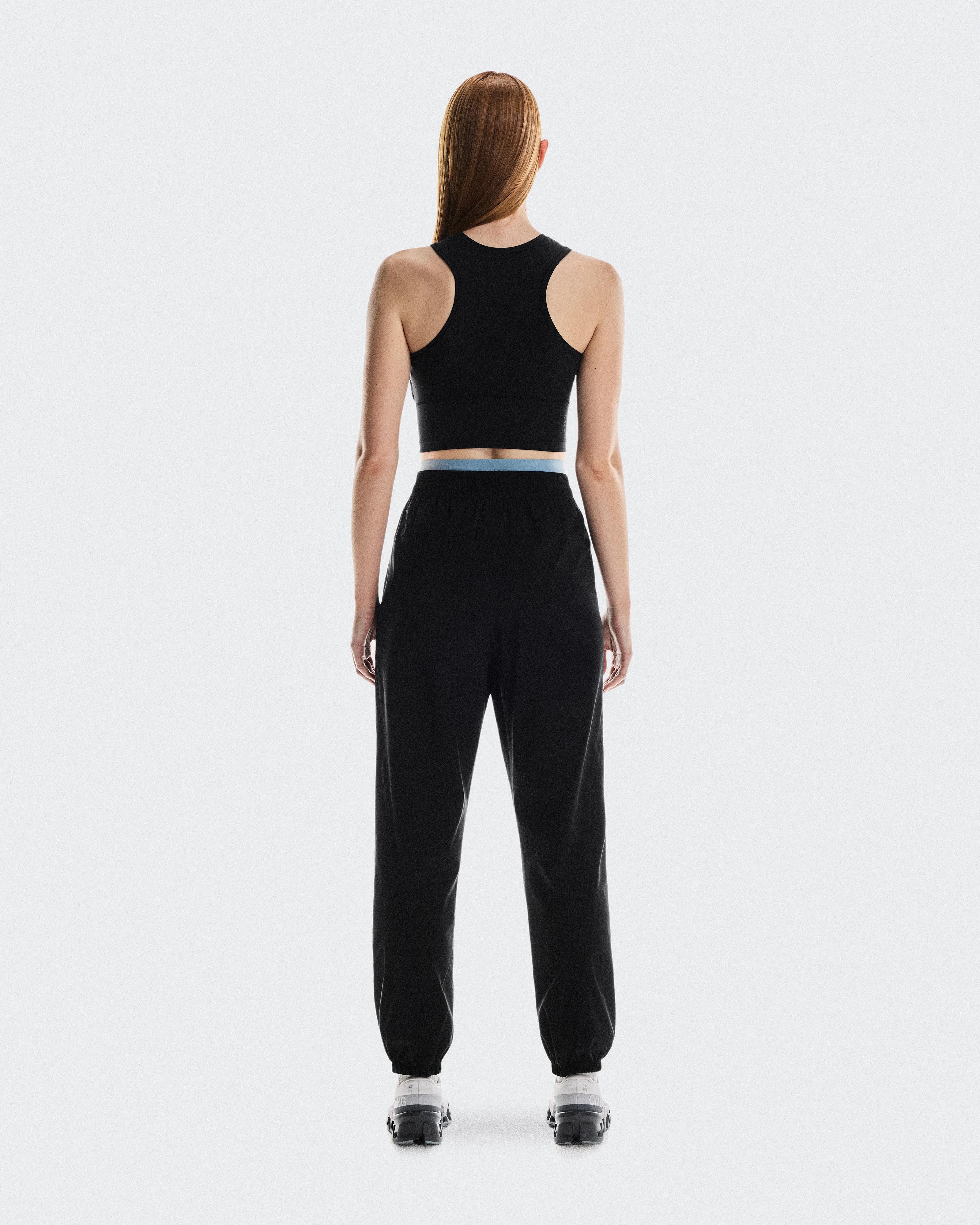 On Studio Crop Black Women Tops and t-shirts