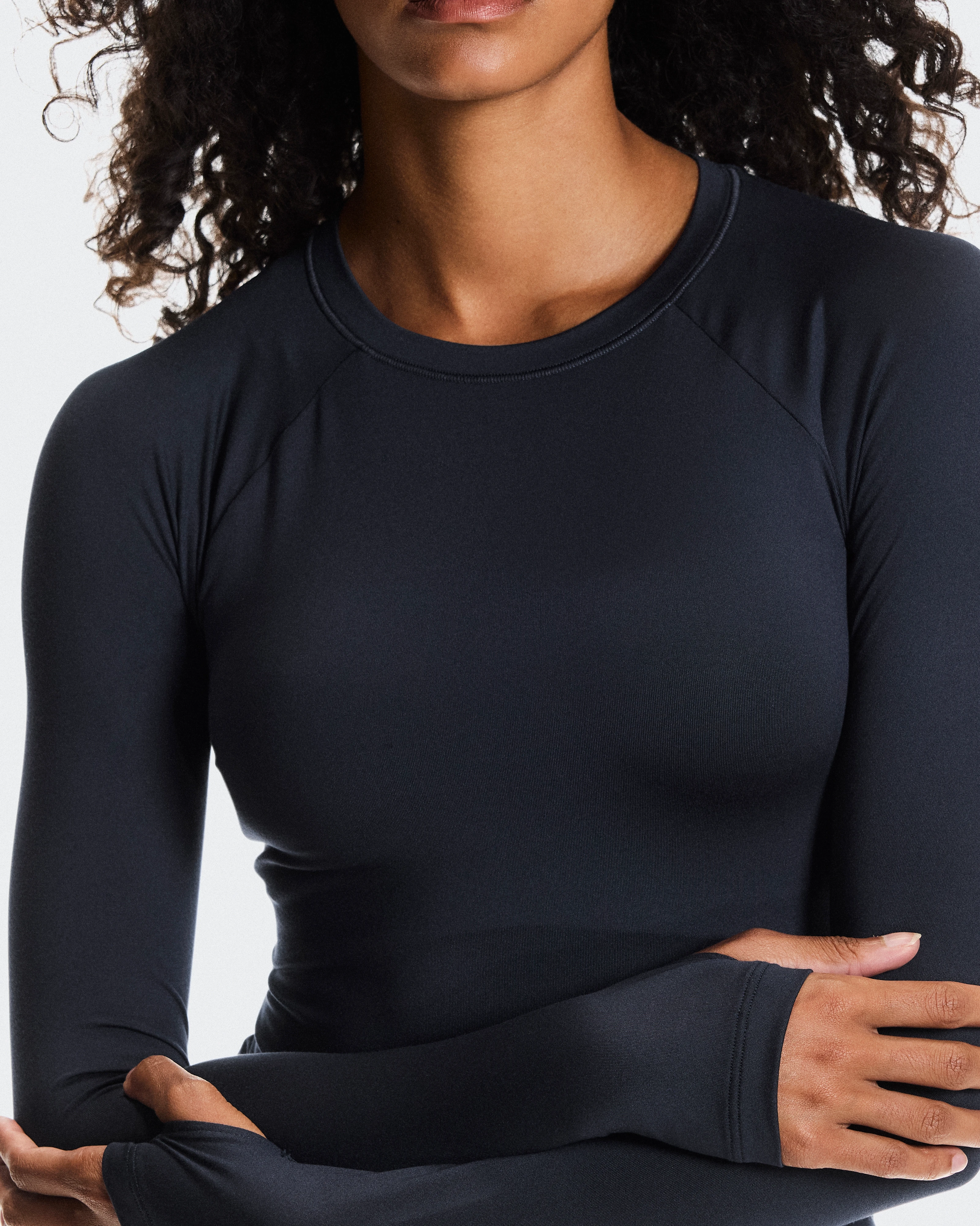 On Studio Long-T Navy Women Tops and t-shirts
