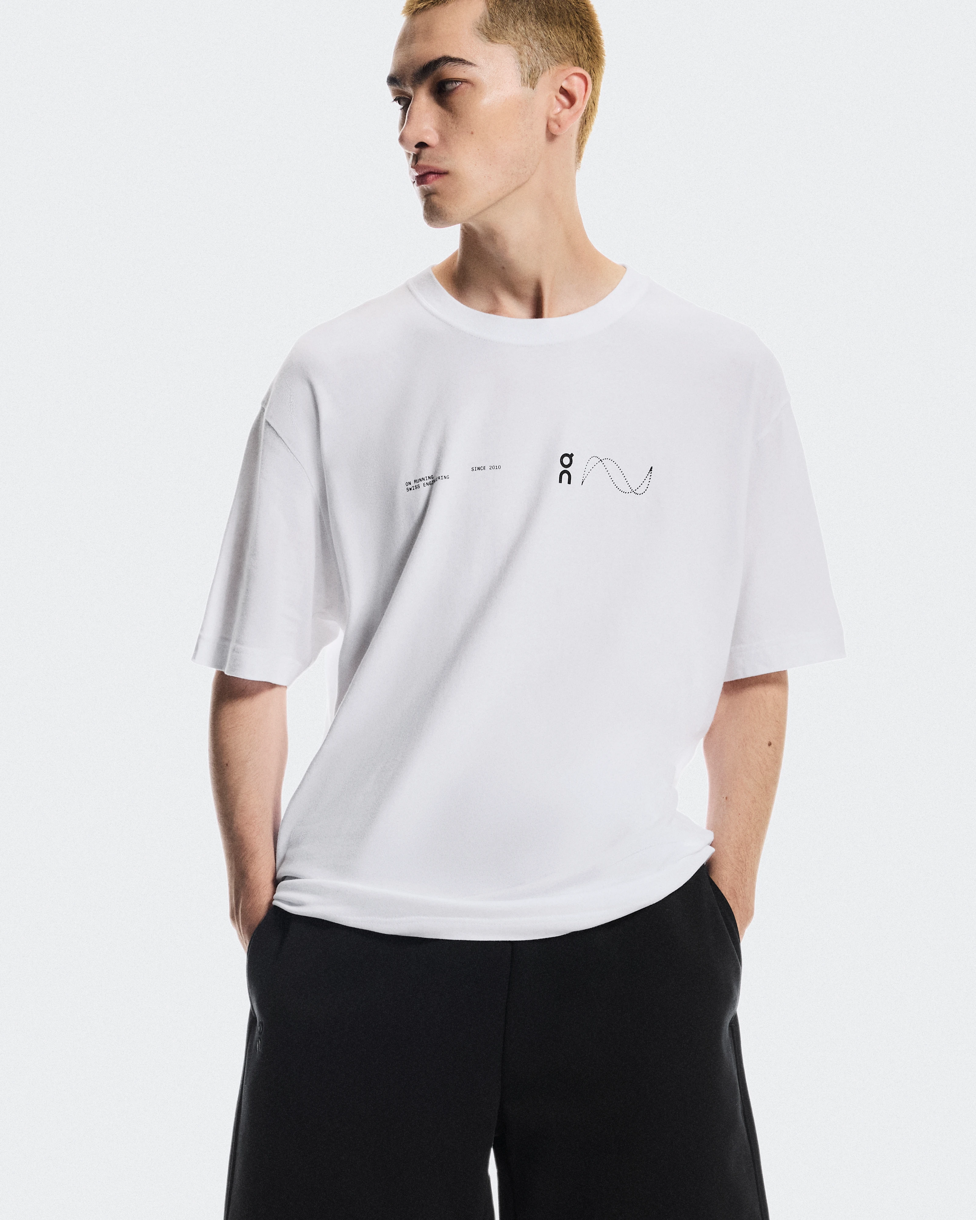 On Club-T Avant White Men Tops and t-shirts