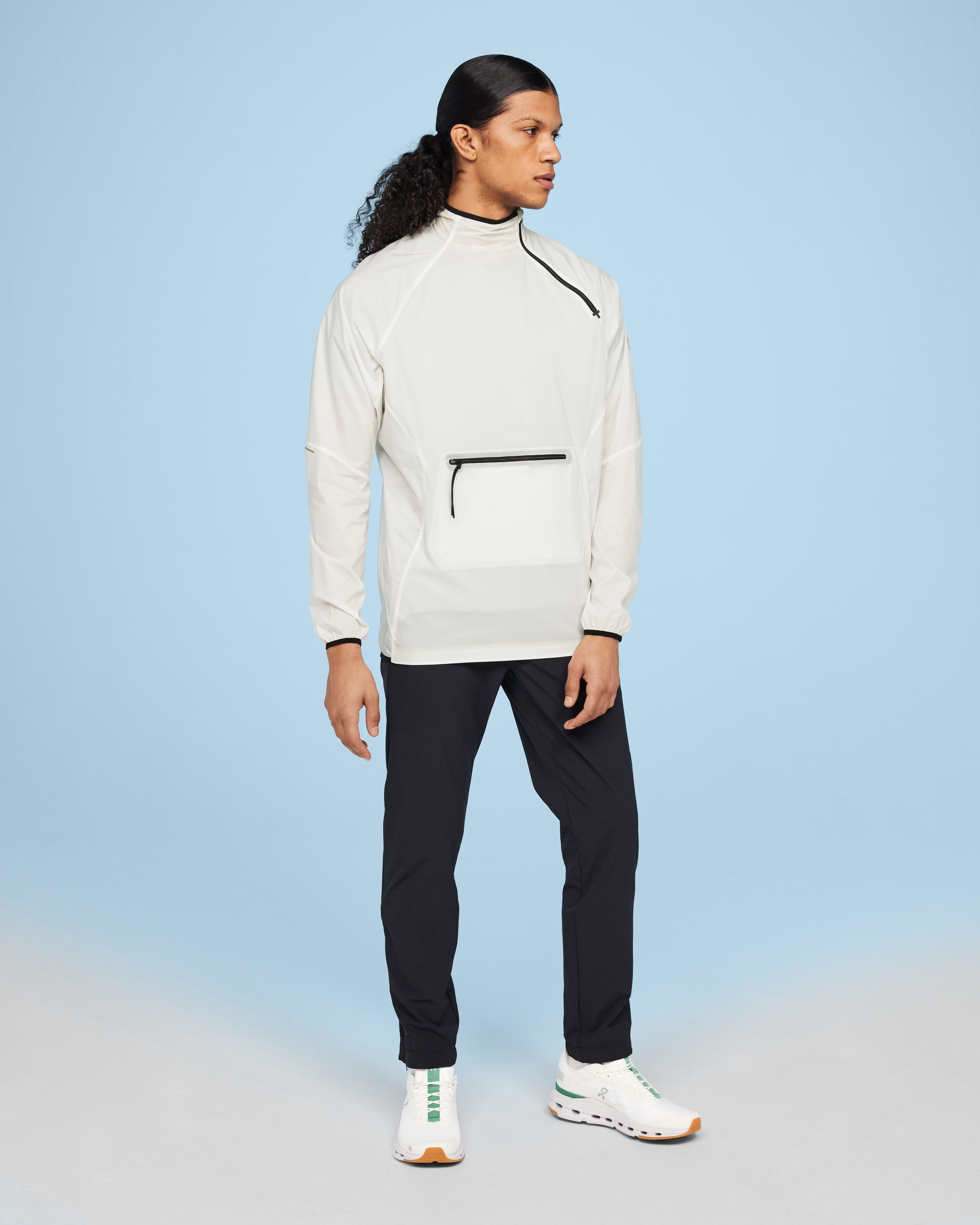 On Active Jacket Undyed-White Men Jackets