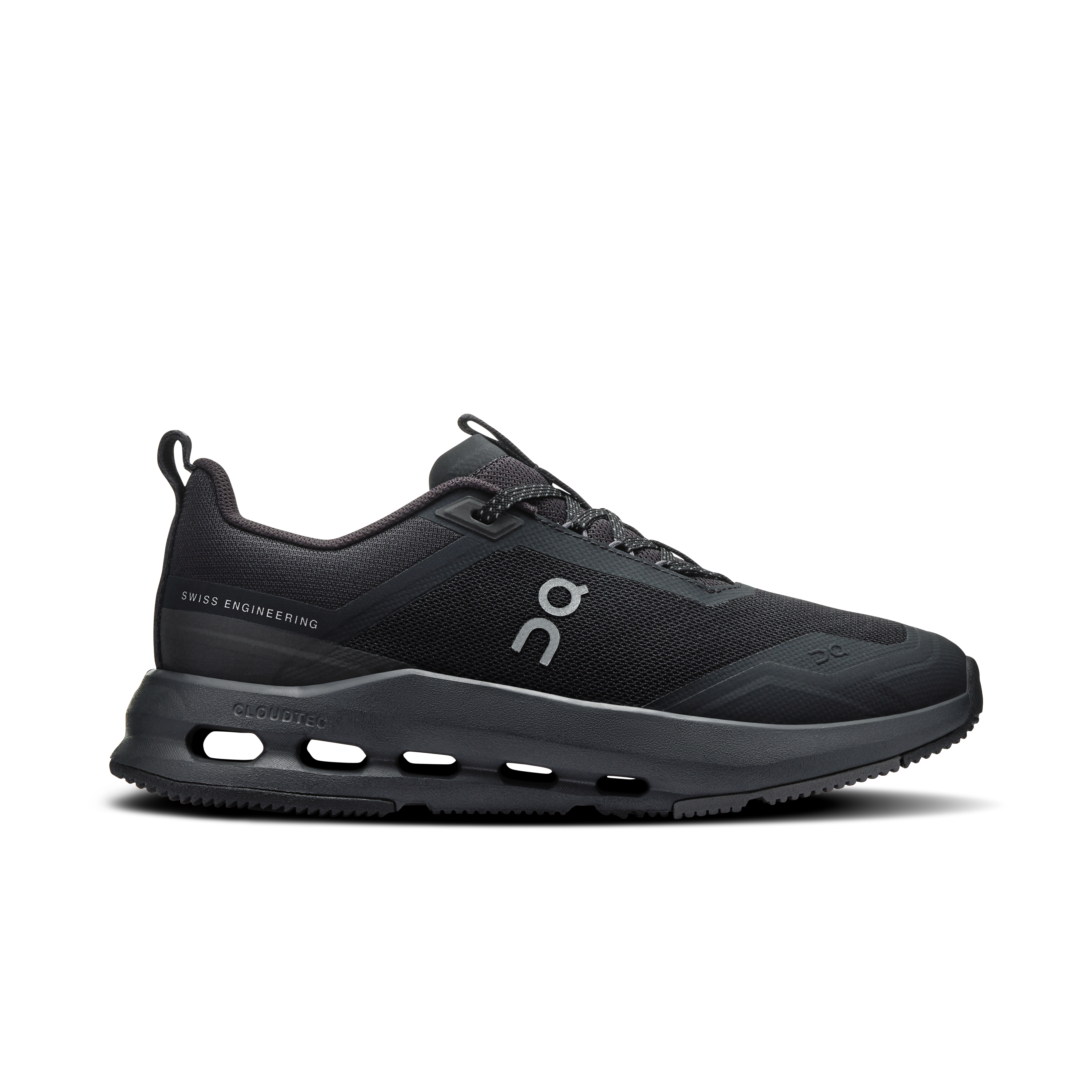 Cloudnova Youth Lifestyle Shoe in Black/Eclipse