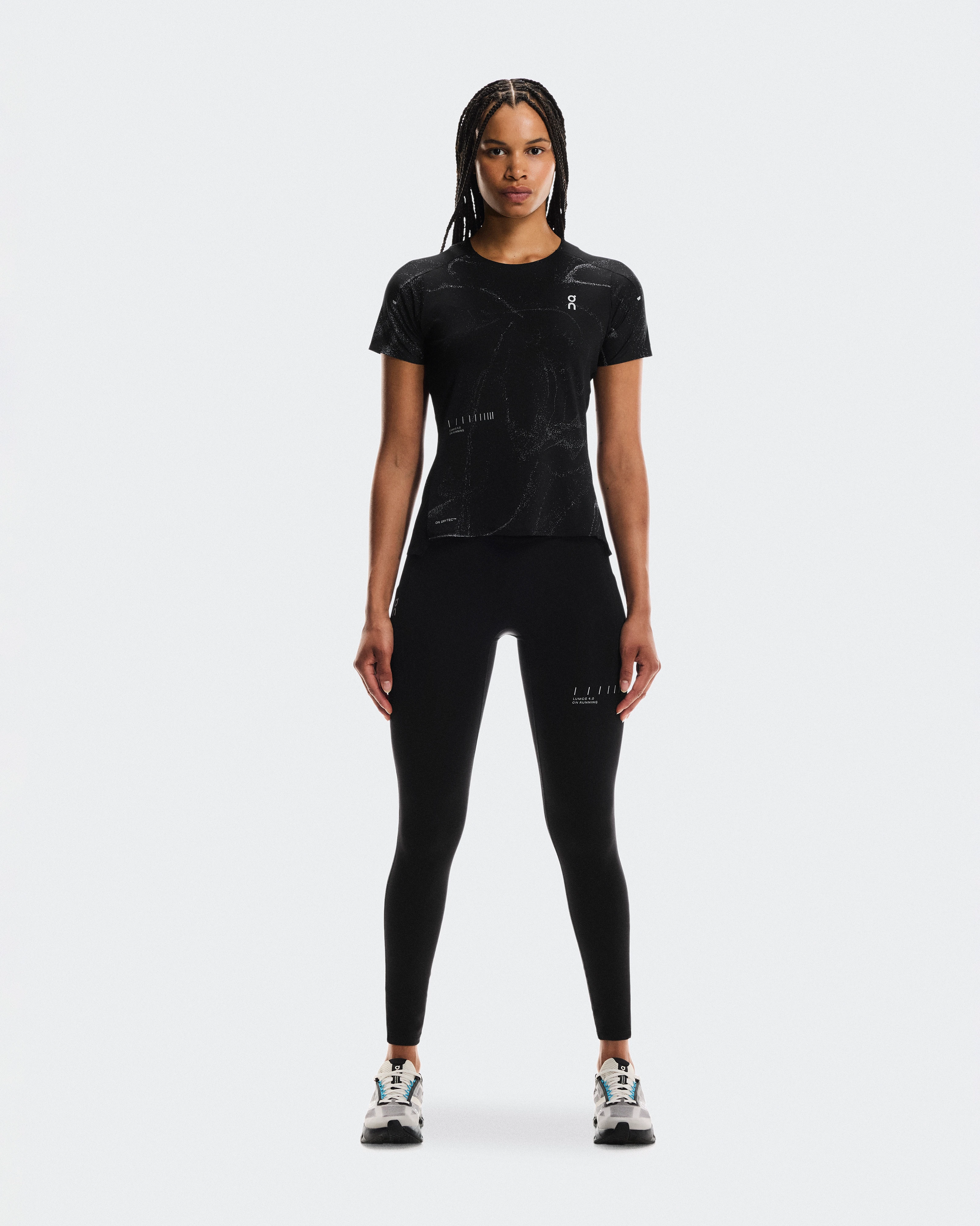 On Performance Tights Lumos Black Women Tights