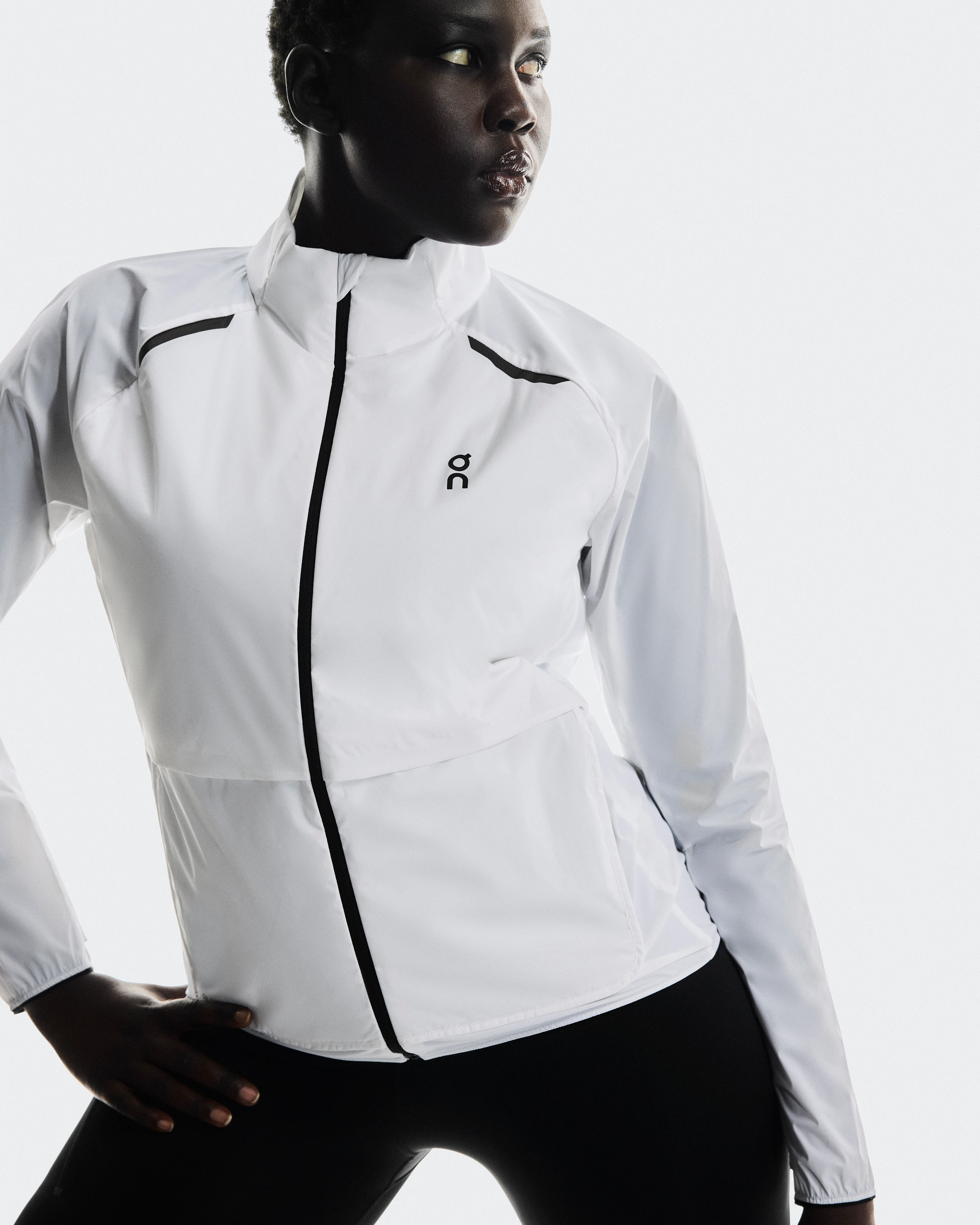 On Weather Jacket Insulated White Women Jackets