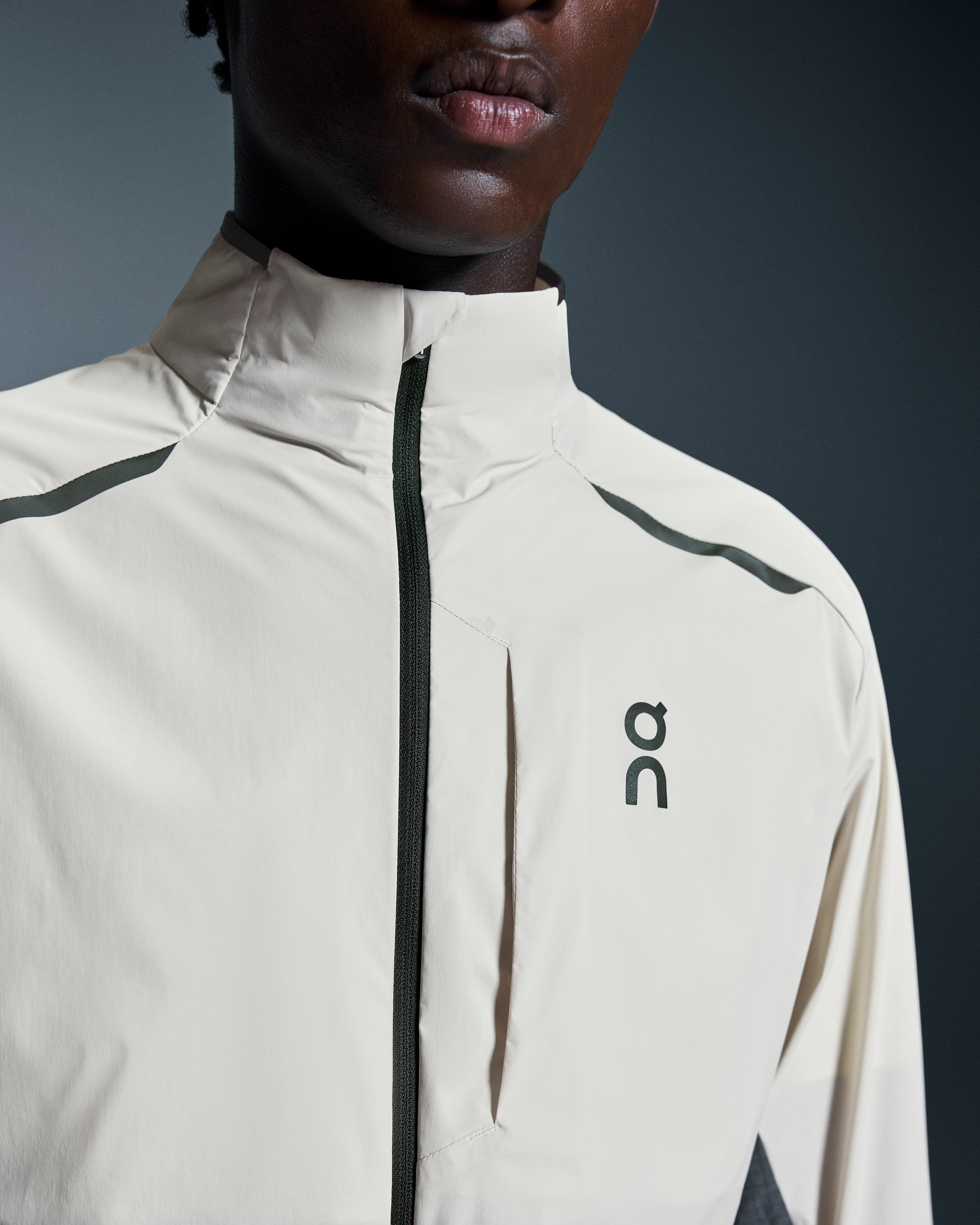 On Weather Jacket Silver & Eclipse Men Jackets
