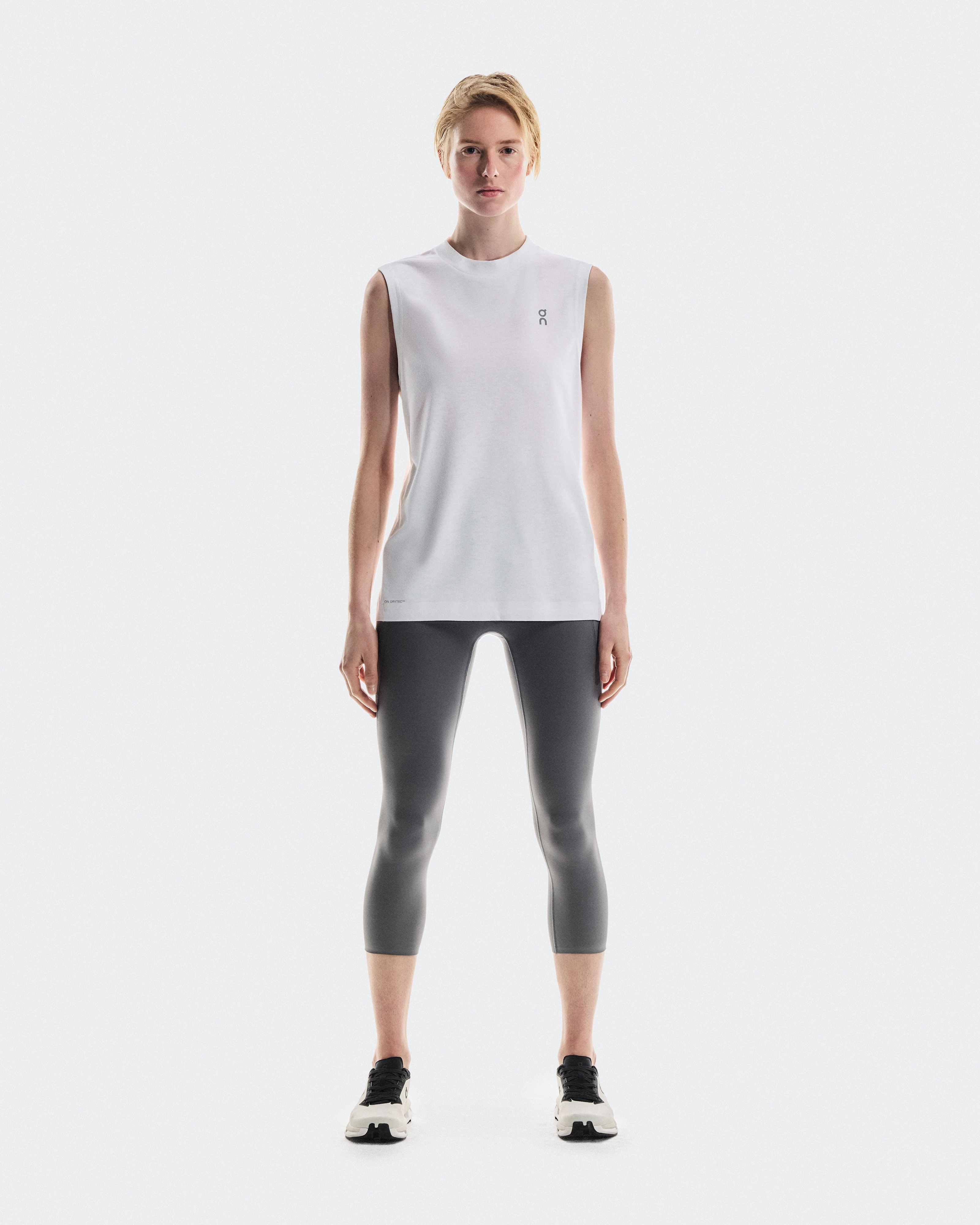 On Train Tank White Women Tops and t-shirts