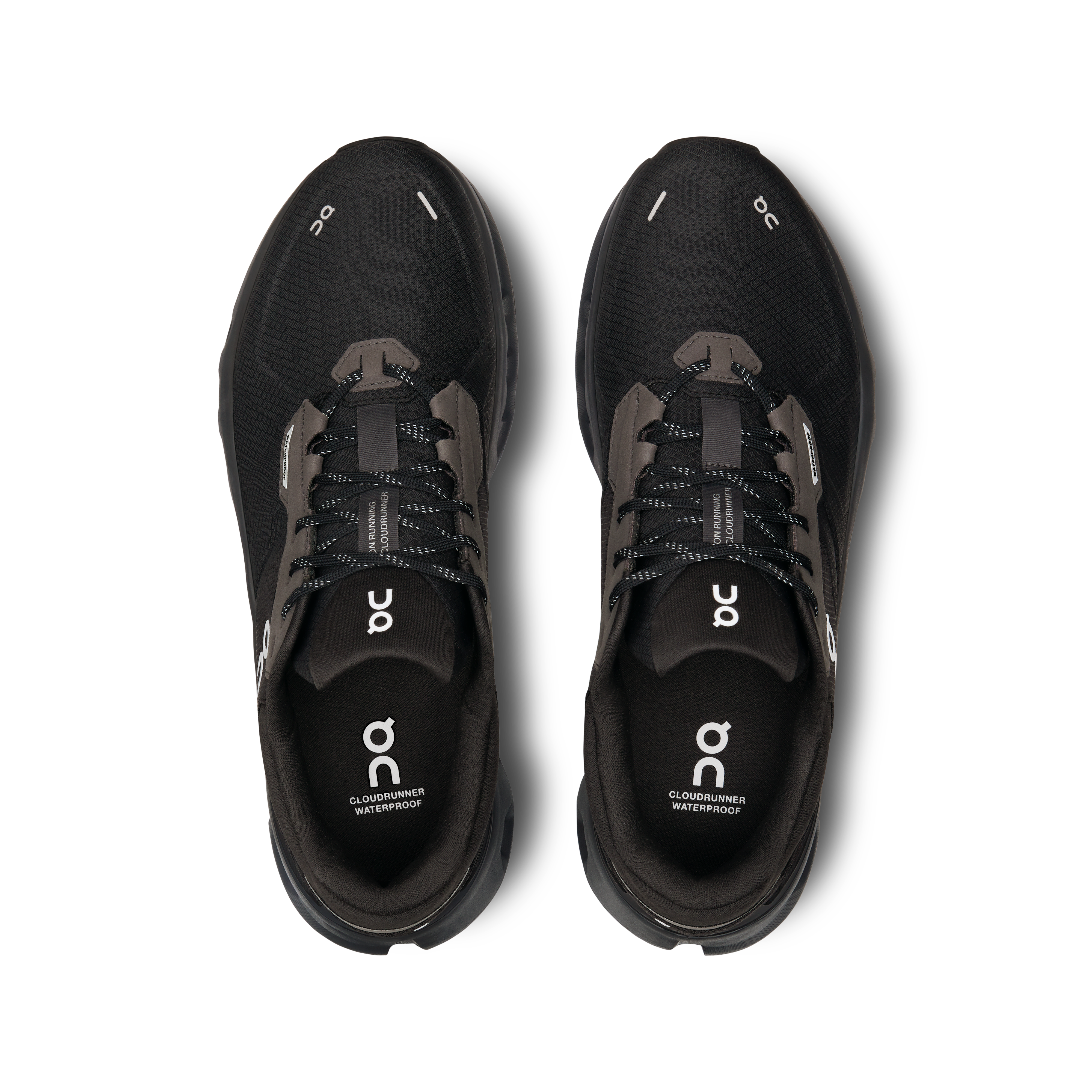 On Cloudrunner 2 Waterproof Magnet & Black Men Road running Shoes