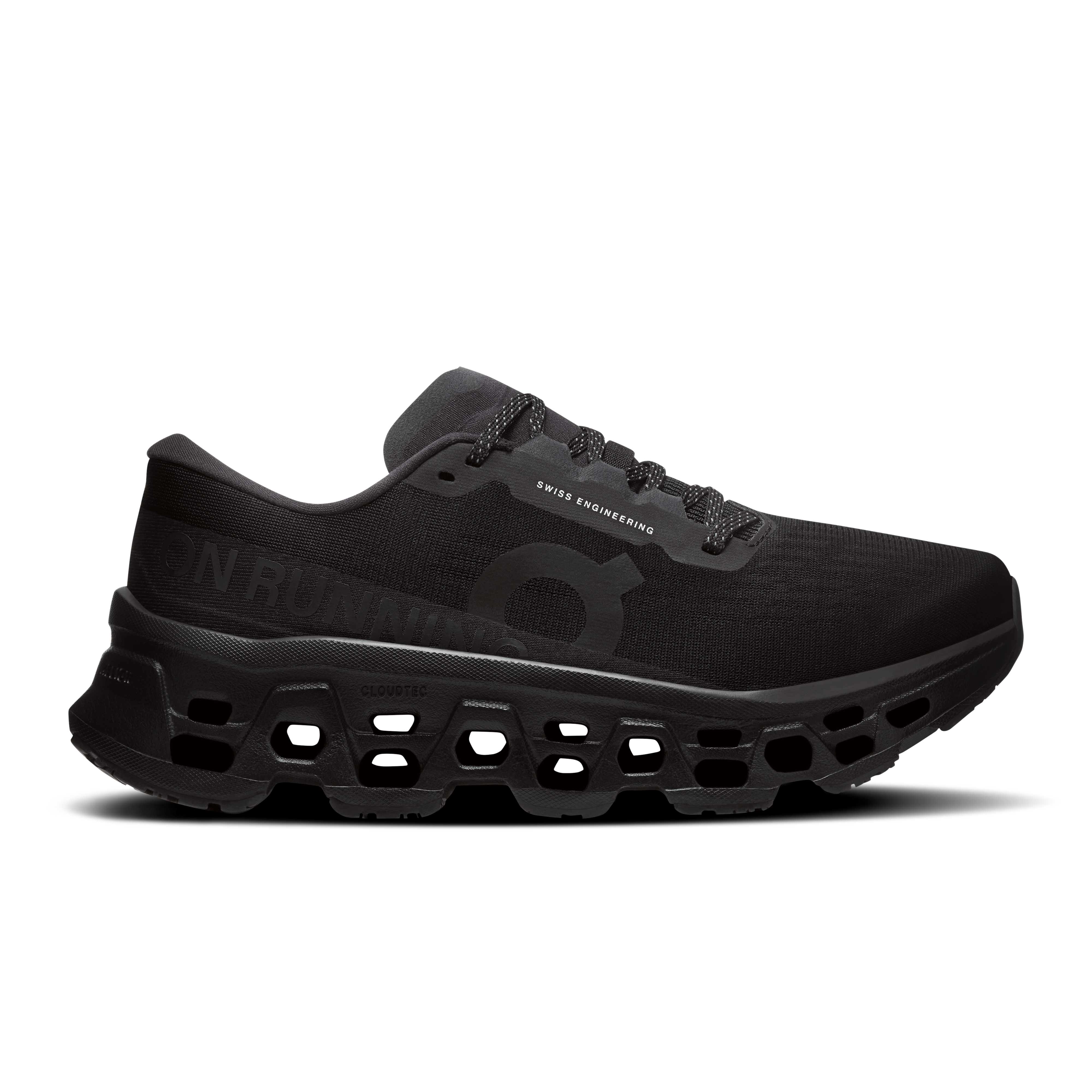 On Cloudmonster 3 Wide Black & Black Women – Everyday running, responsive ride Shoes