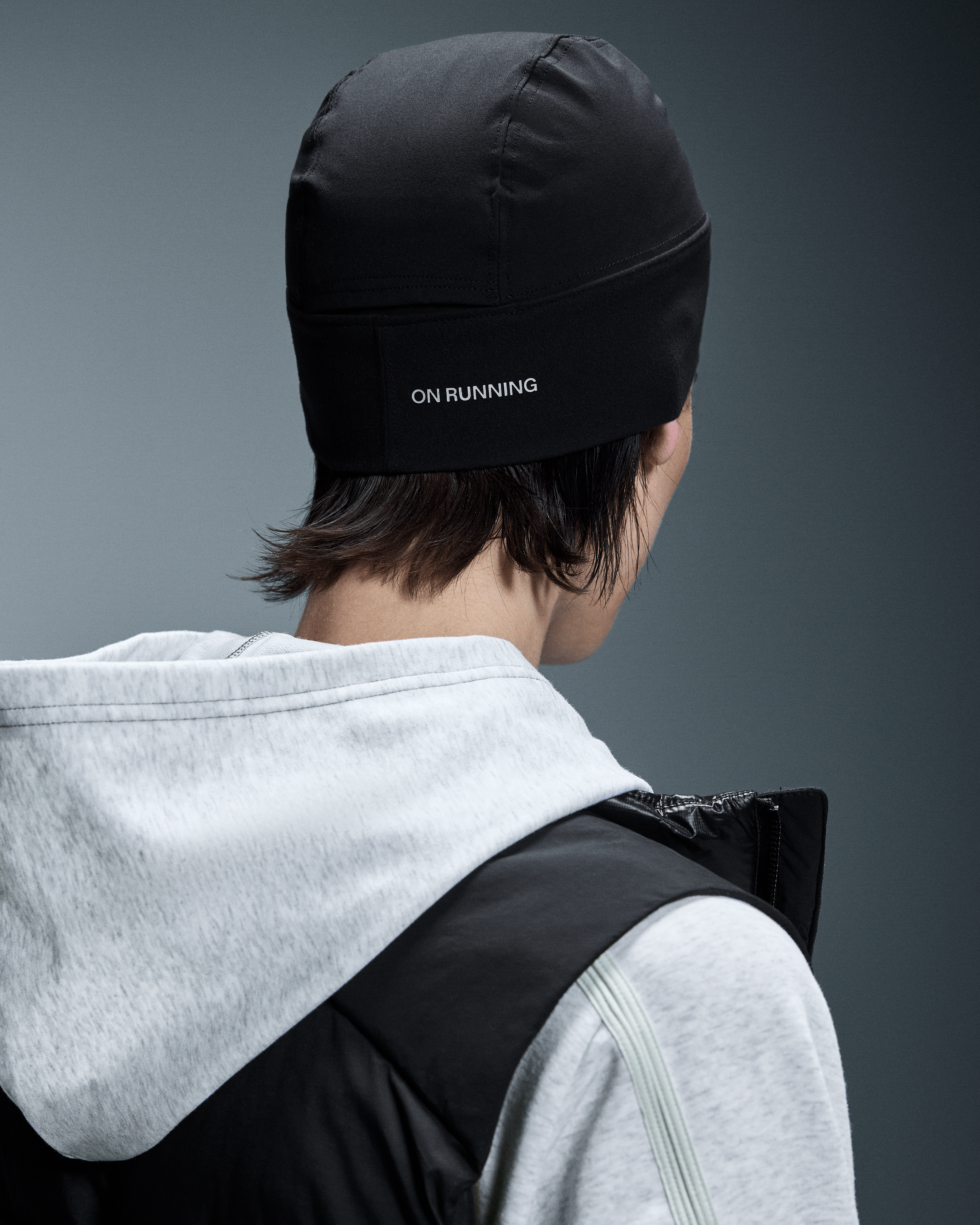 On Core Beanie Black Unisex Headwear