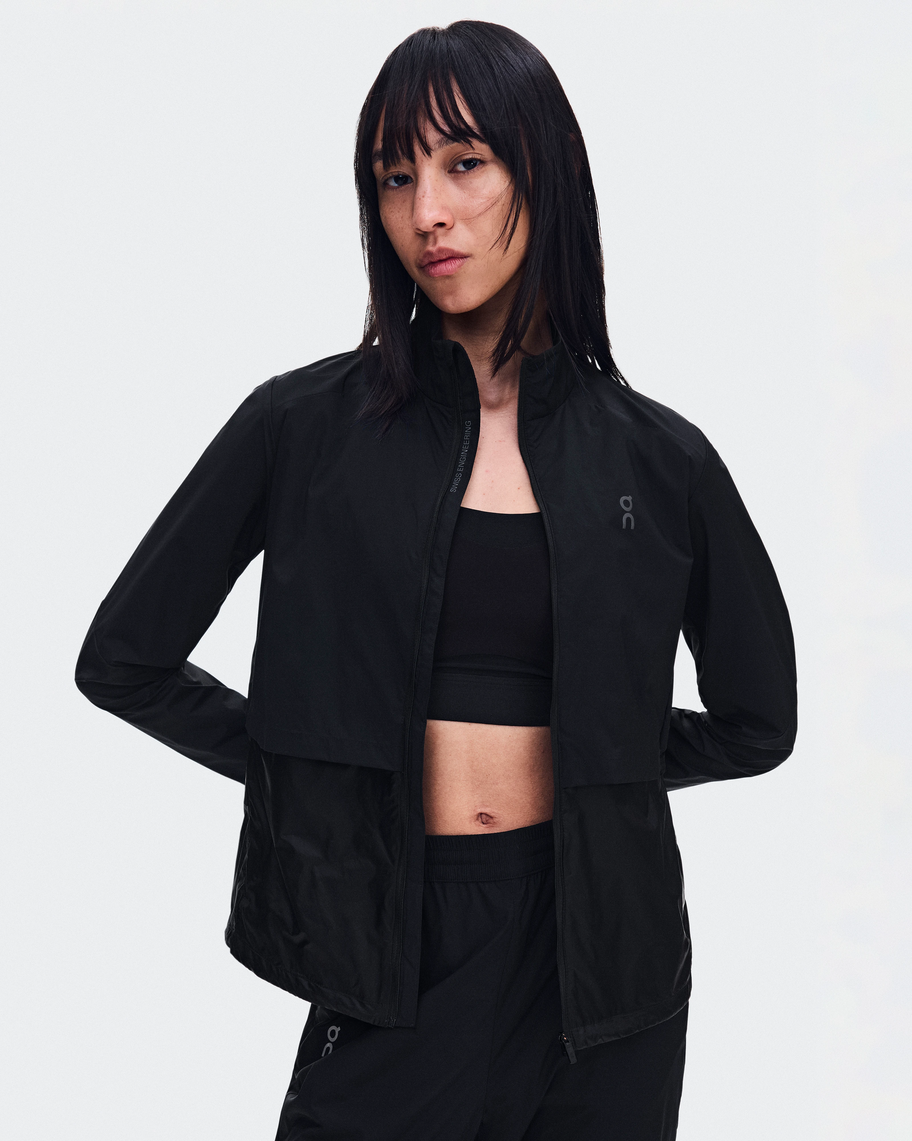 On Weather Jacket Black Women Jackets