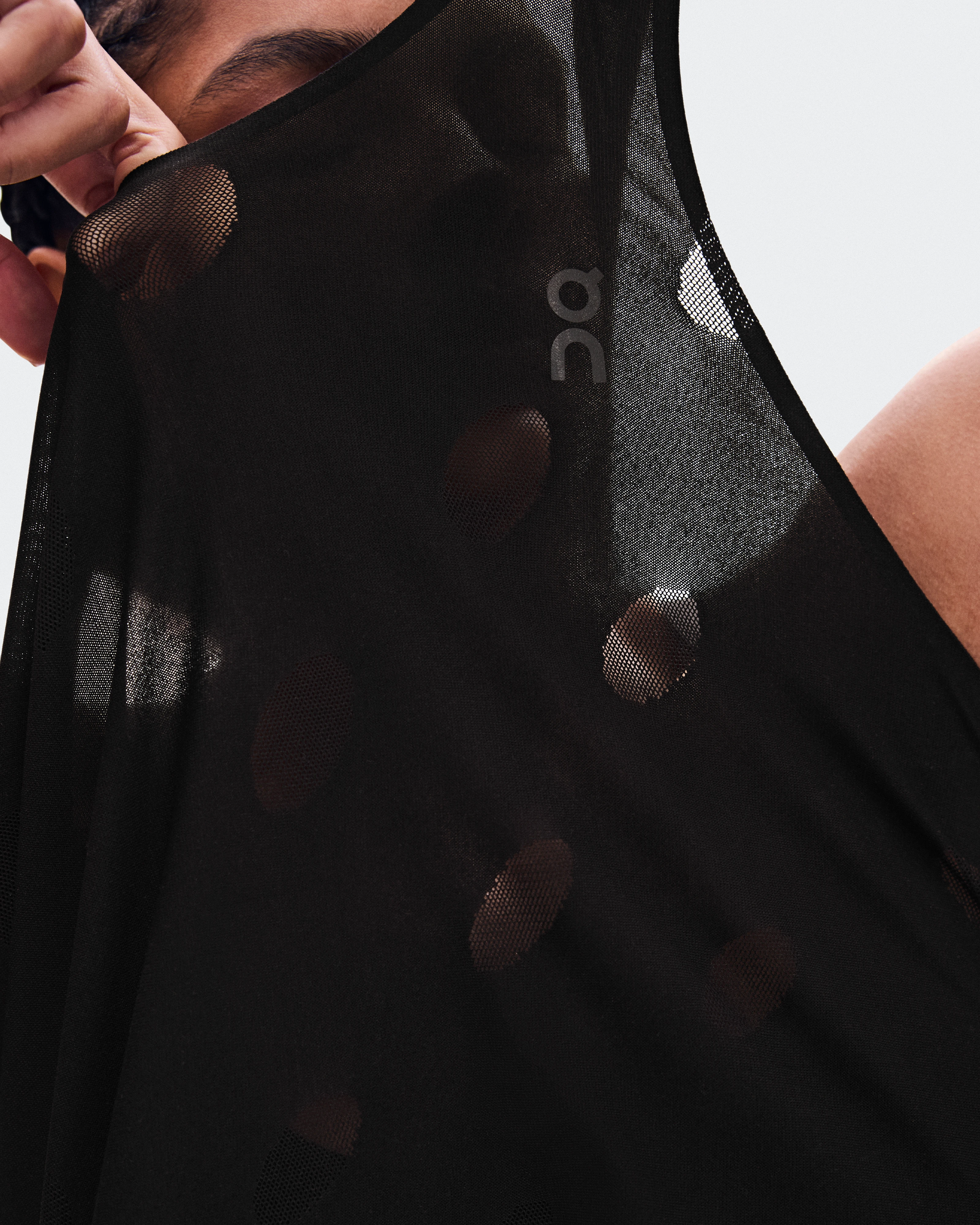 On Zero Tank Breathe Black Women Tops and t-shirts