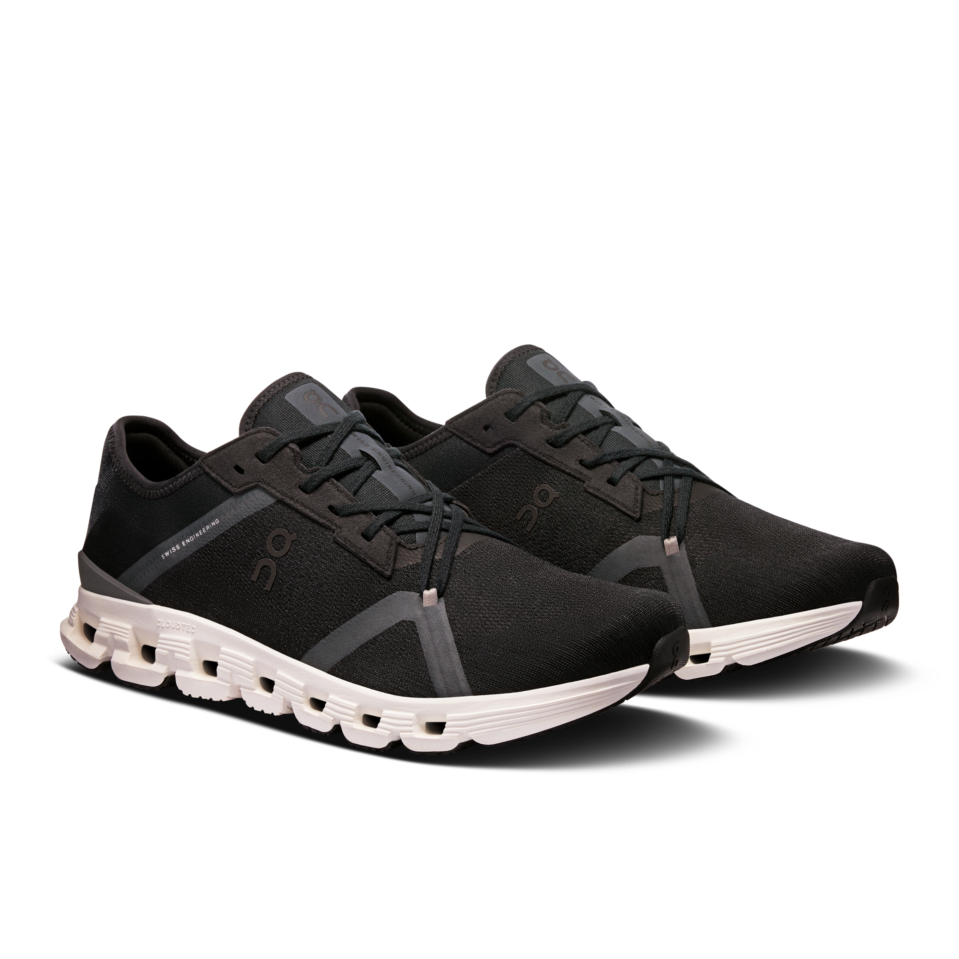On Cloud X 4 AD Black & Asphalt Men training_shoes Shoes