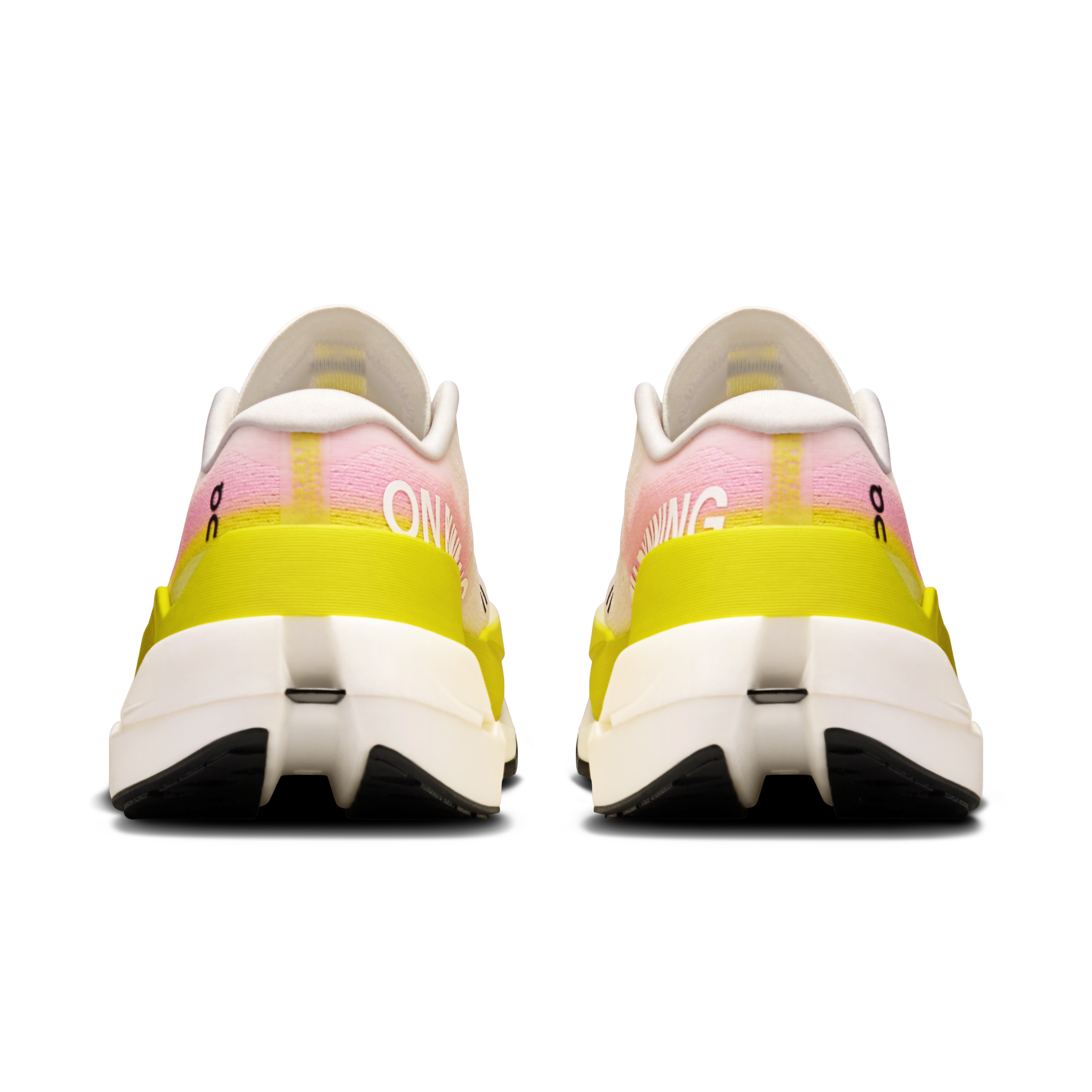 On Cloudboom Max Lime & Raspberry Women Road running Shoes