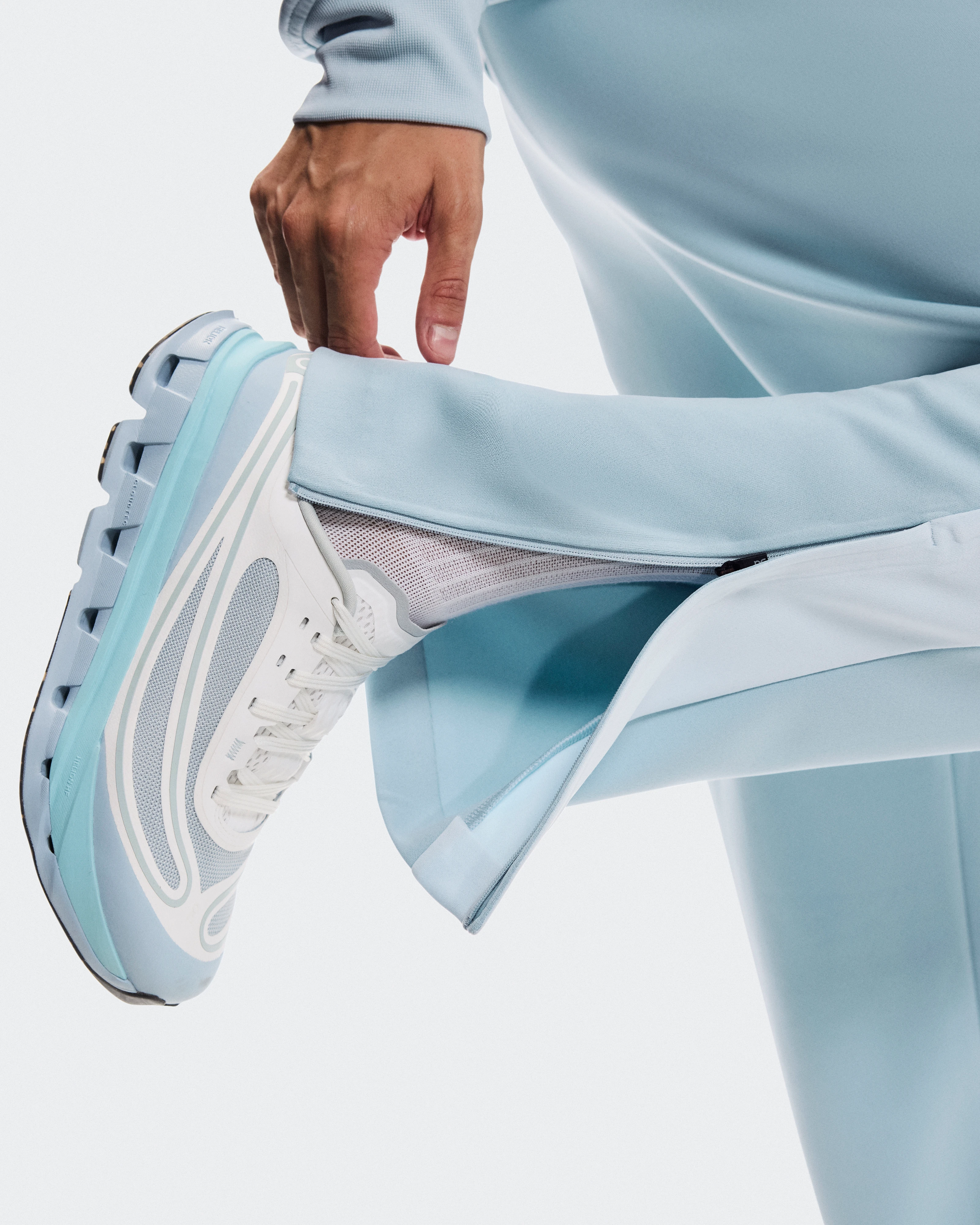 On Track Pants IKON Cascade & Chambray Unisex Pants