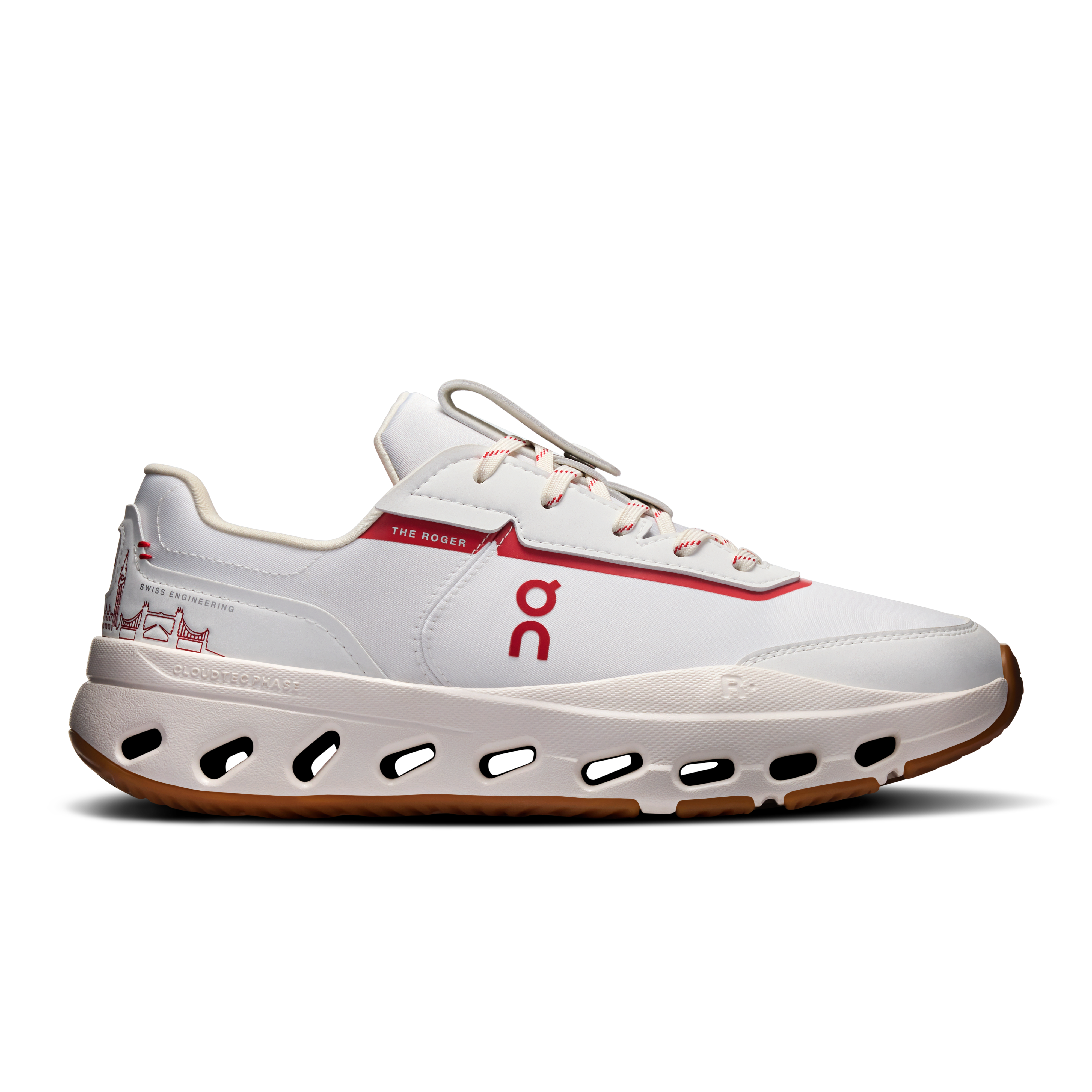 On THE ROGER Wildcard LC White & Robin Women – Lifestyle, All-Day Shoes