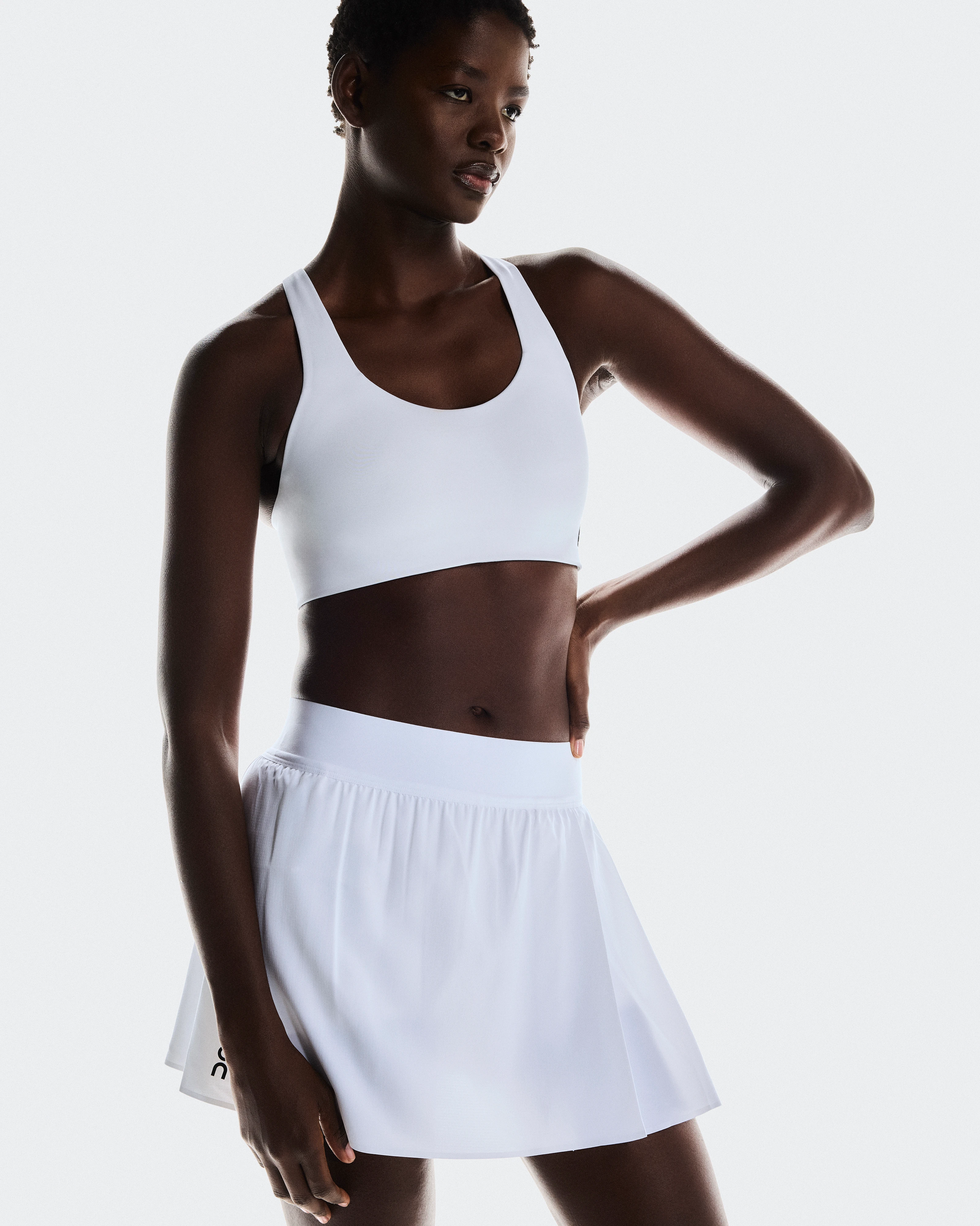 On Court Skirt Pleated White Women Skirts