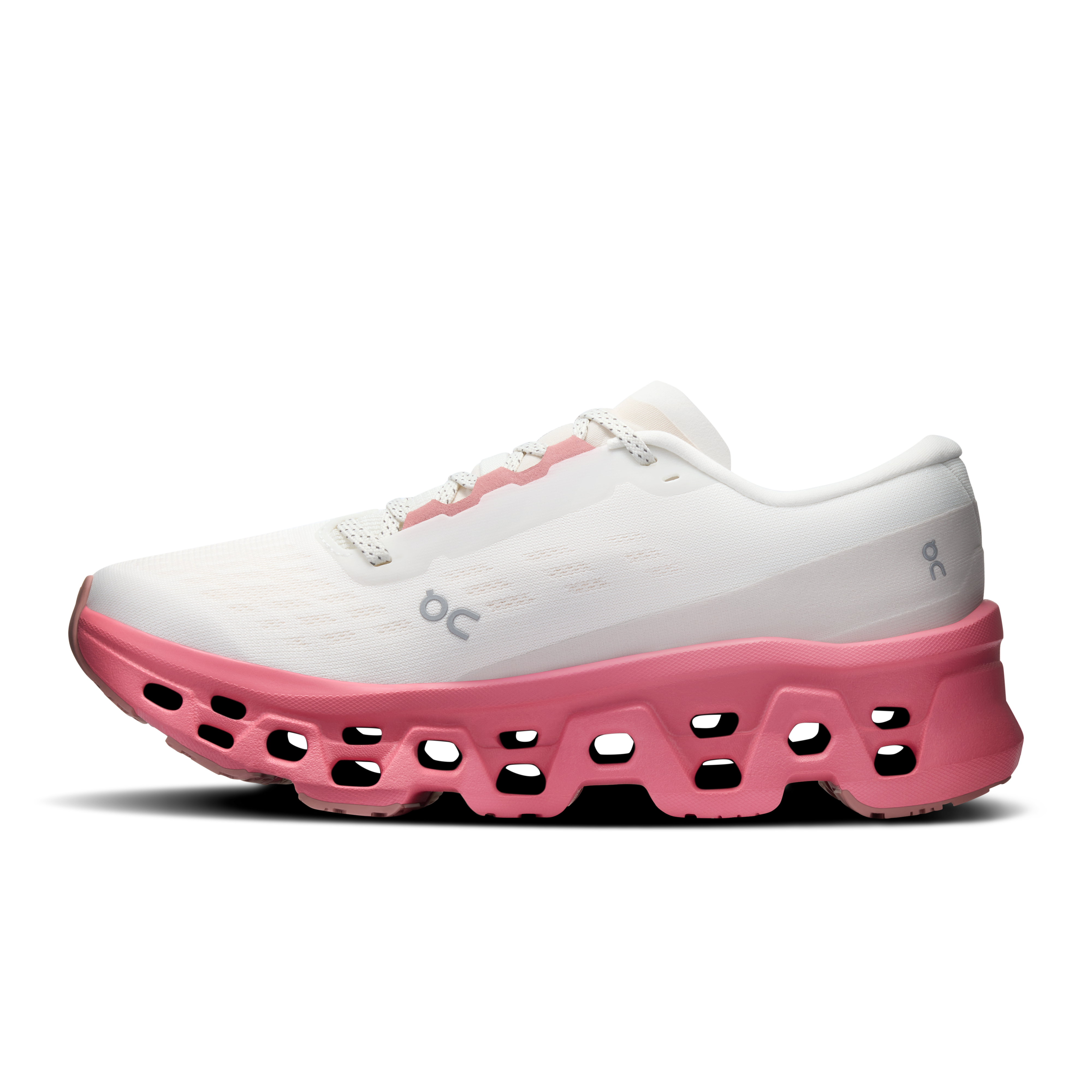 On Cloudmonster 3 Ivory & Camellia Women Road running Shoes