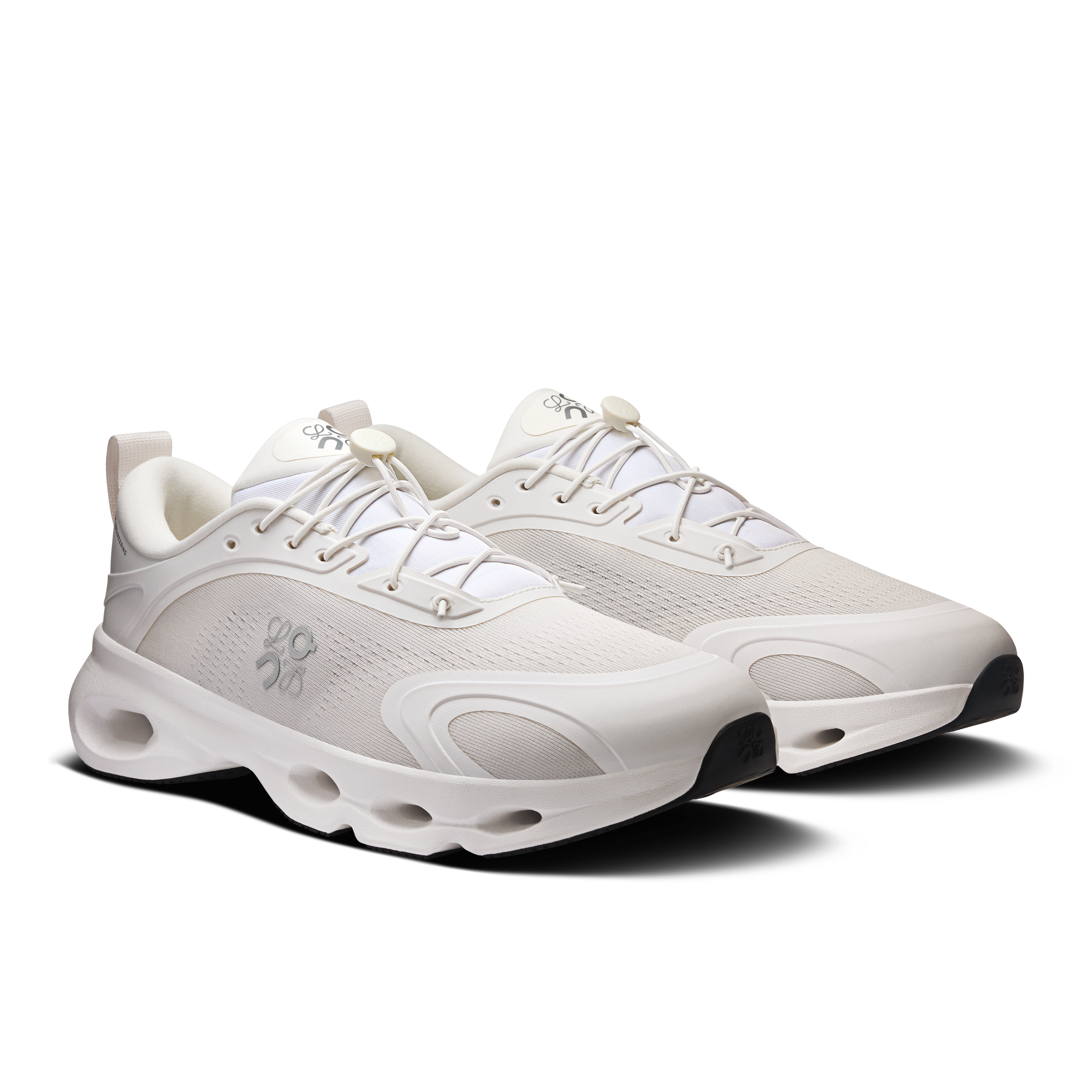 On Cloudsolo LOEWE White & Light Grey Men Active life Shoes