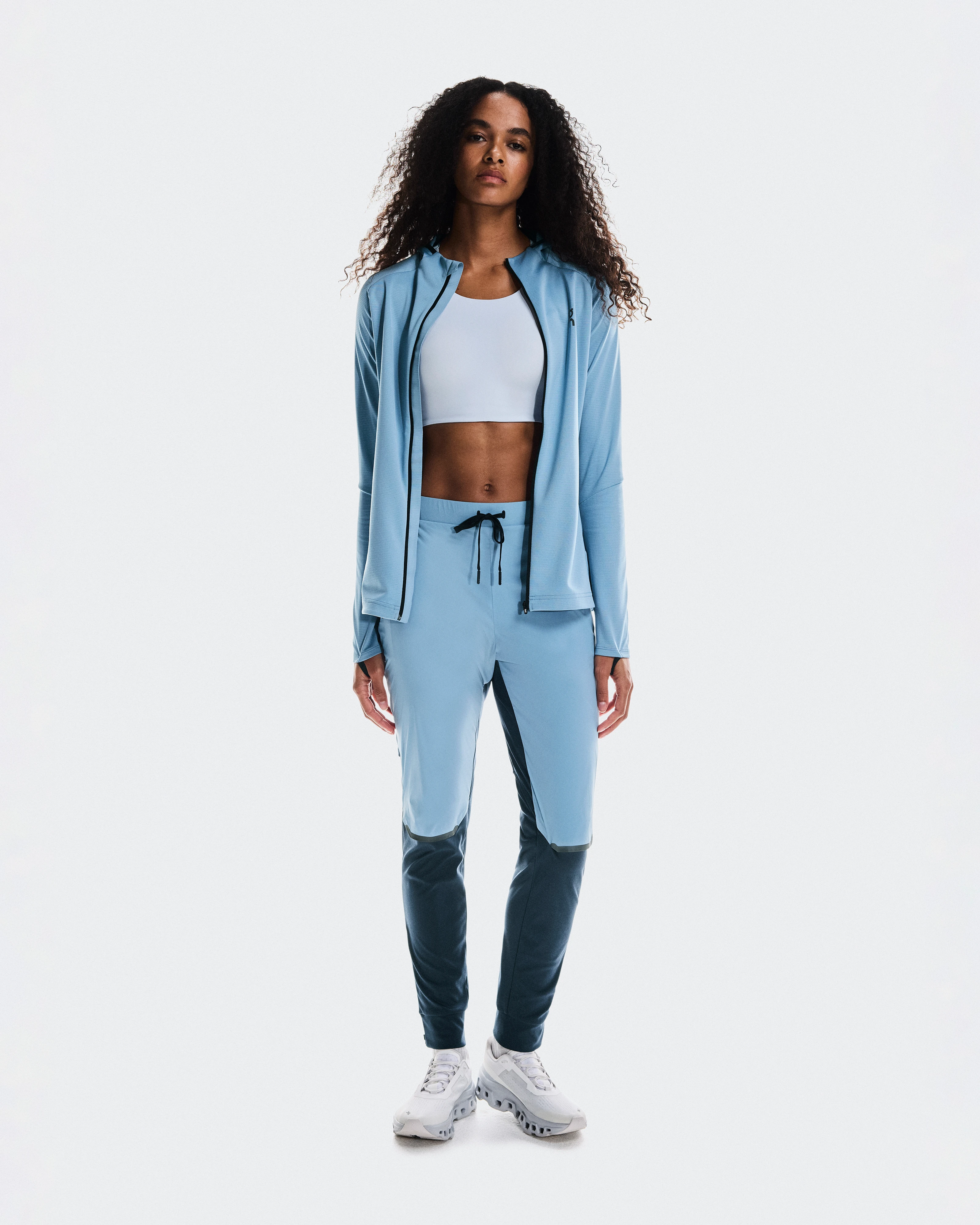 On Weather Pants Chambray & Navy Women Pants