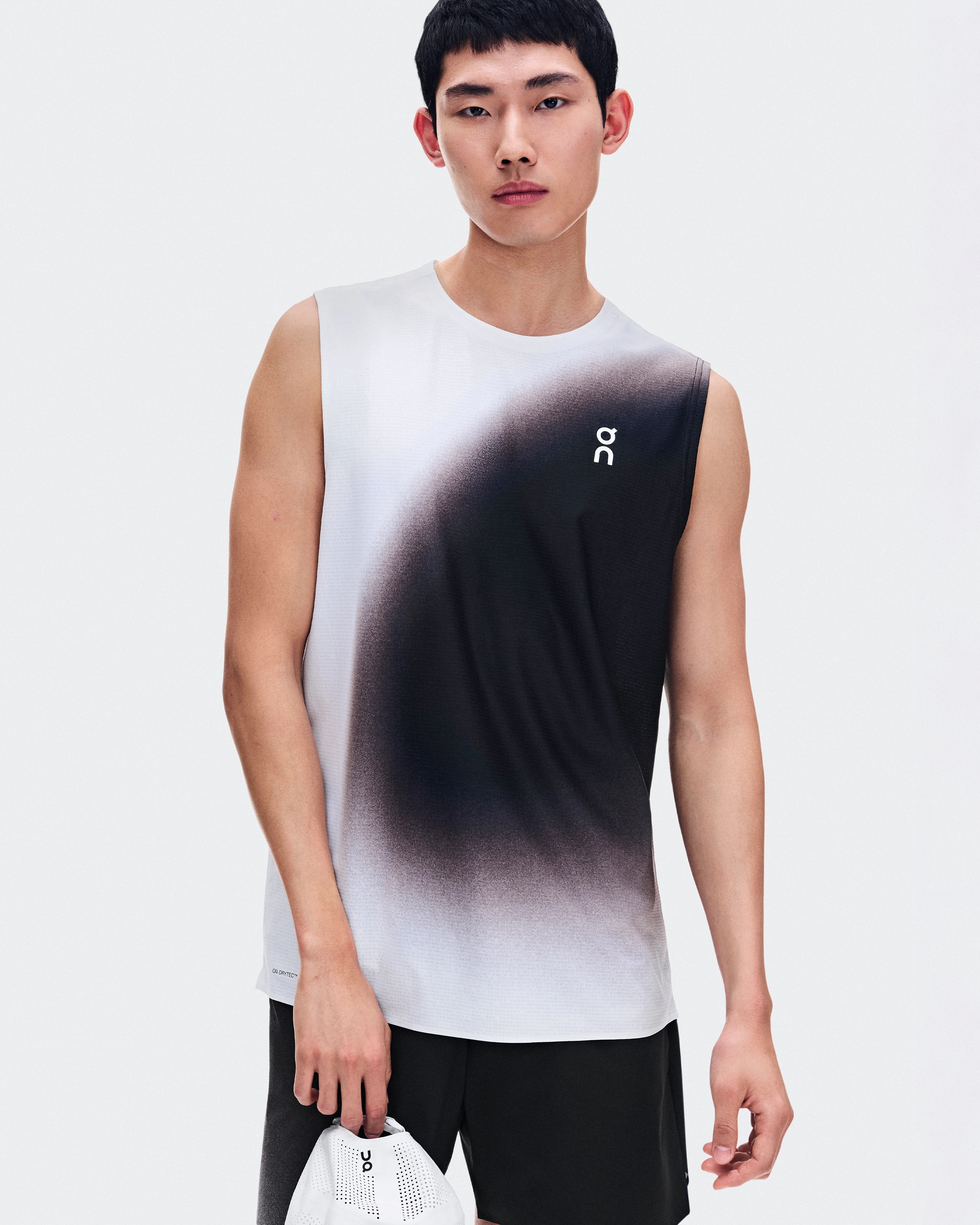On Court Tank Swing White & Mulberry Men Tops and t-shirts