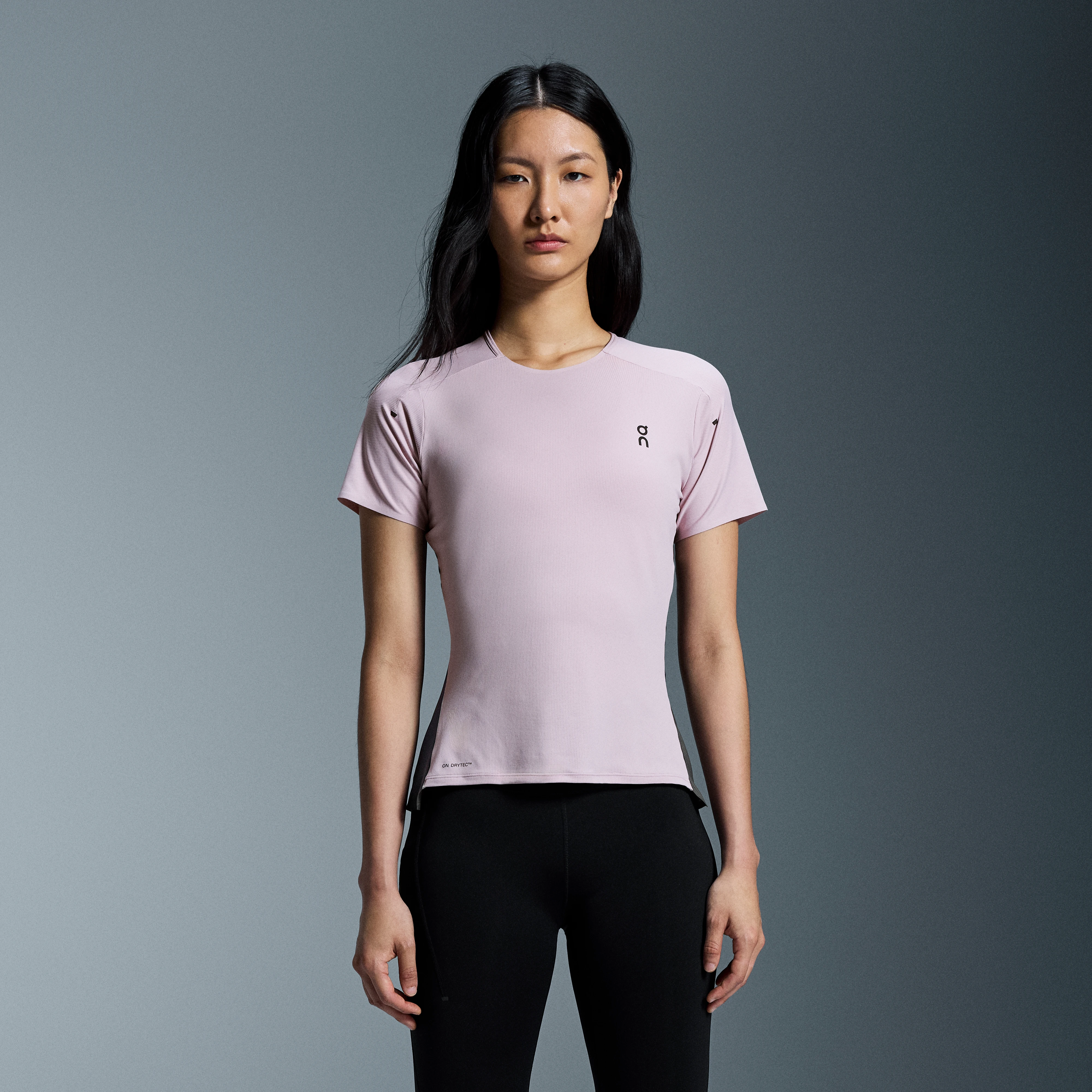 On Performance-T Mauve & Eclipse Women – Road running, warm weather Tops and t-shirts