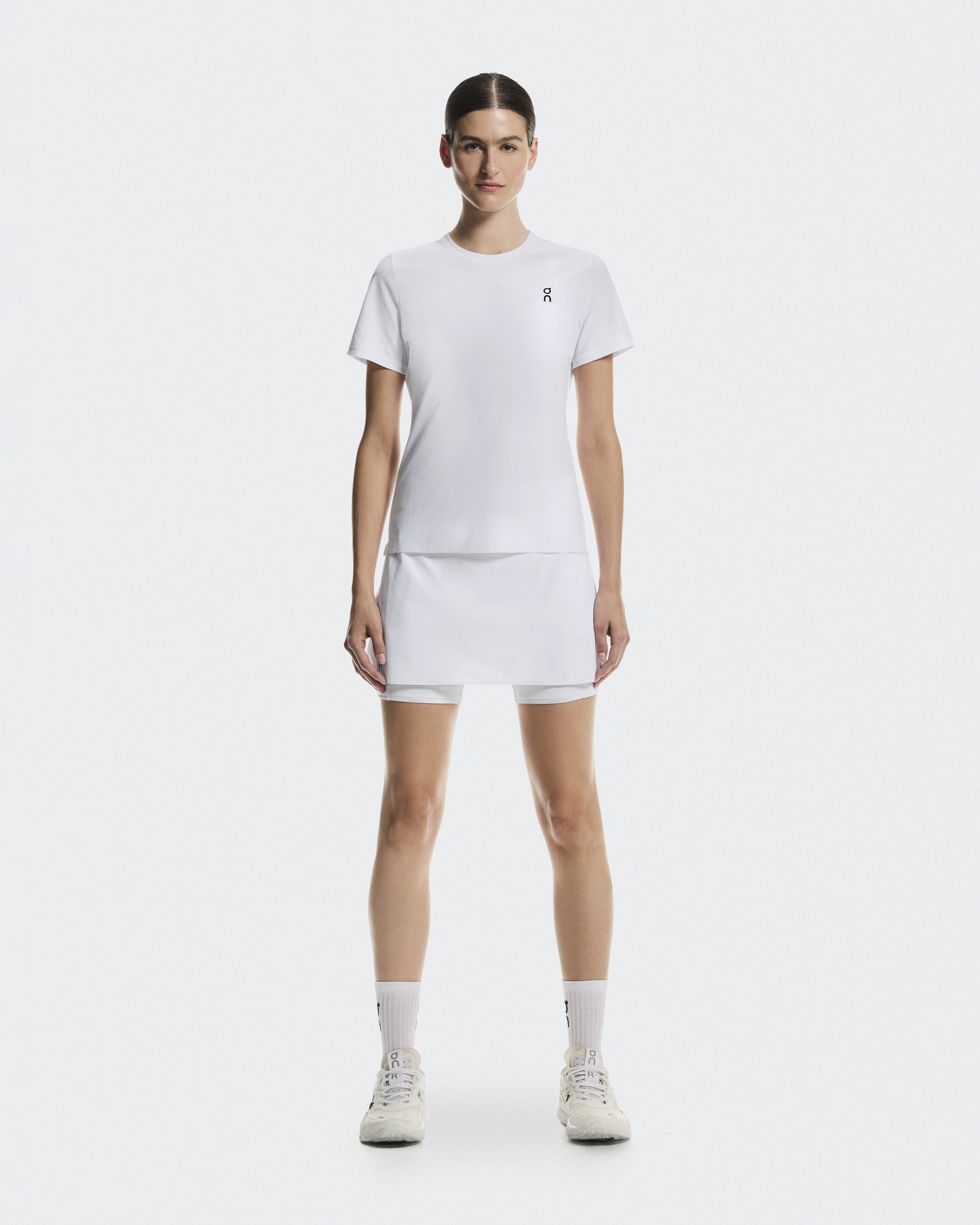 Court-T Short-Sleeve Shirt in White