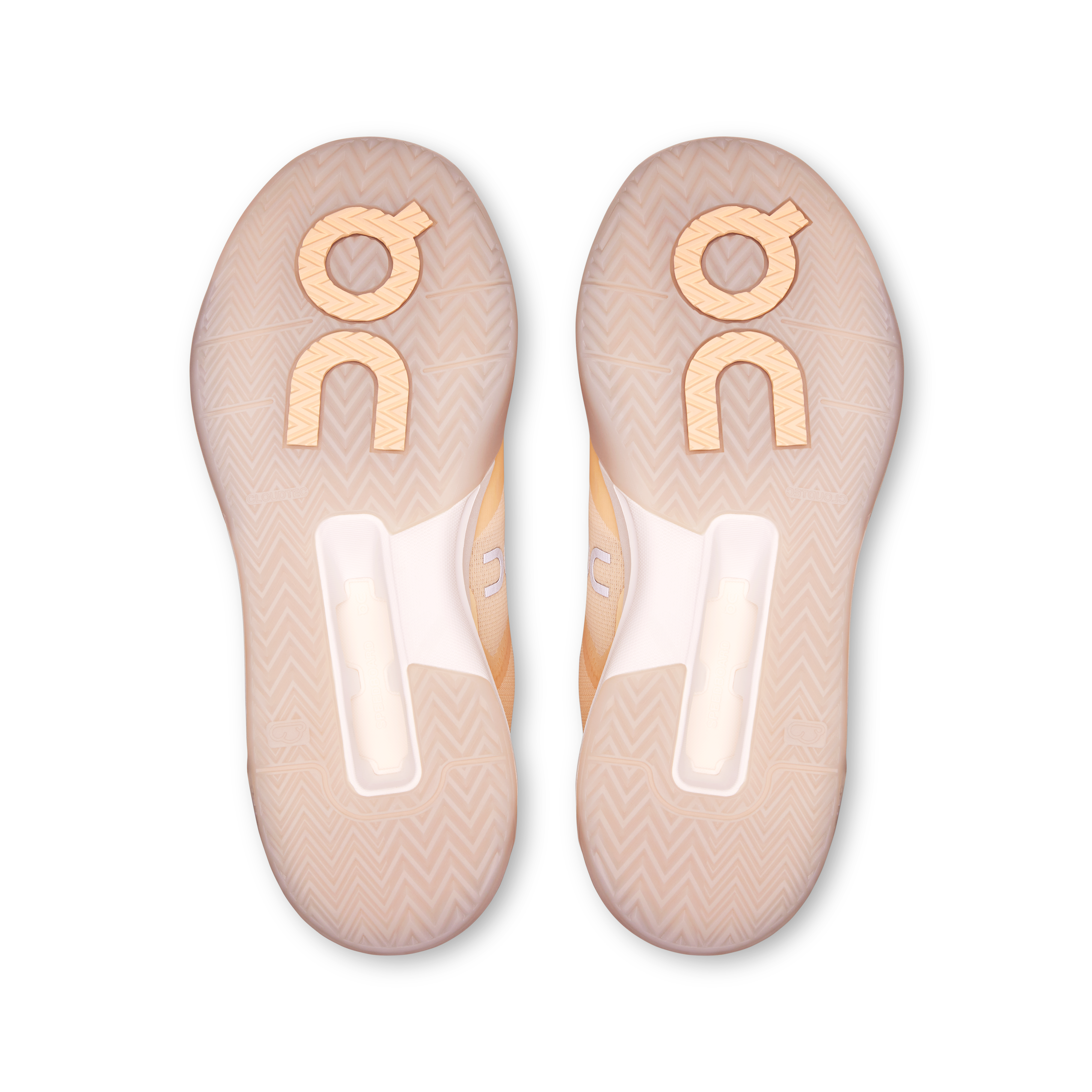 On THE ROGER Advantage Pro Blonde & Gardenia Women Tennis Shoes