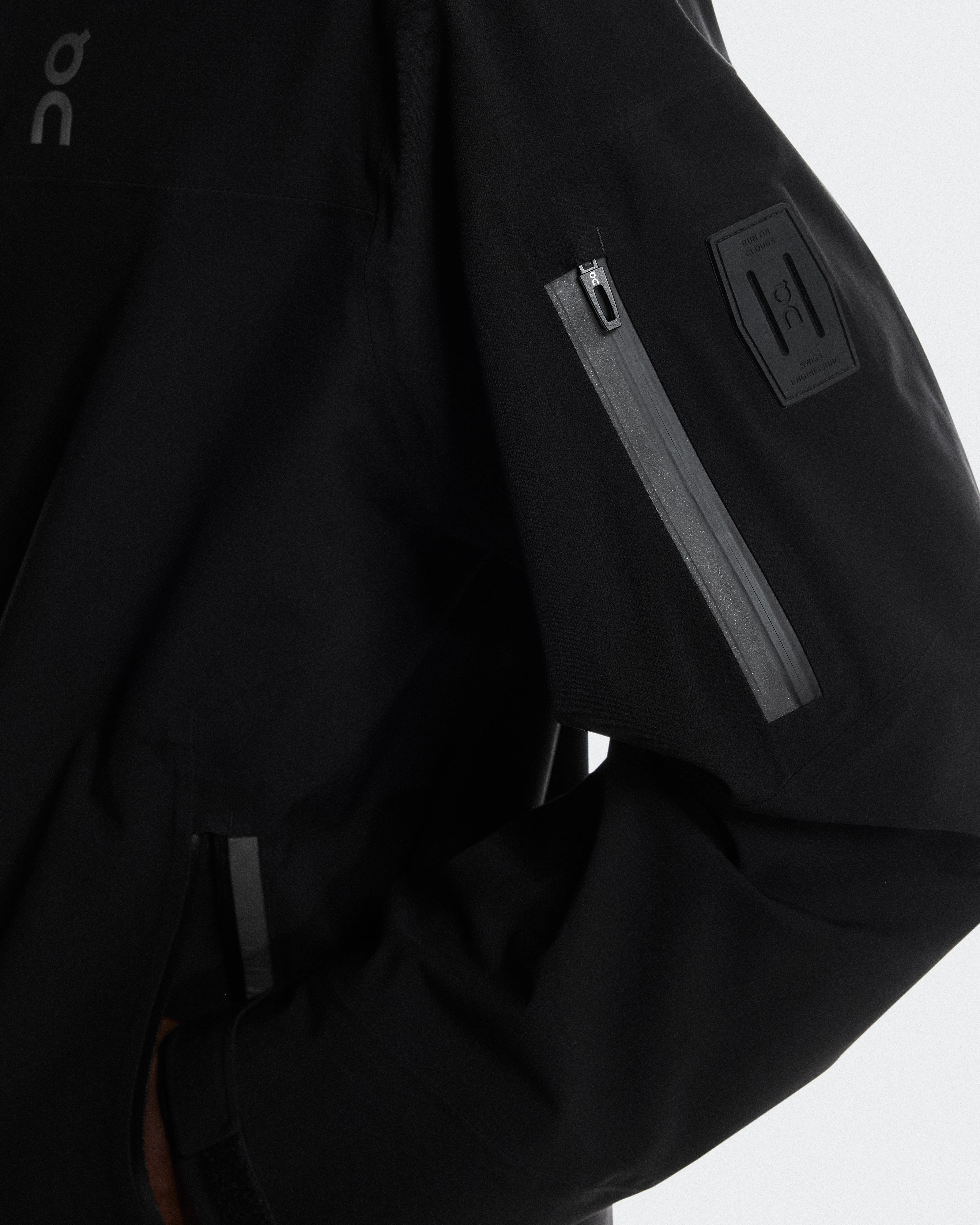On Trek Jacket Black Men Jackets