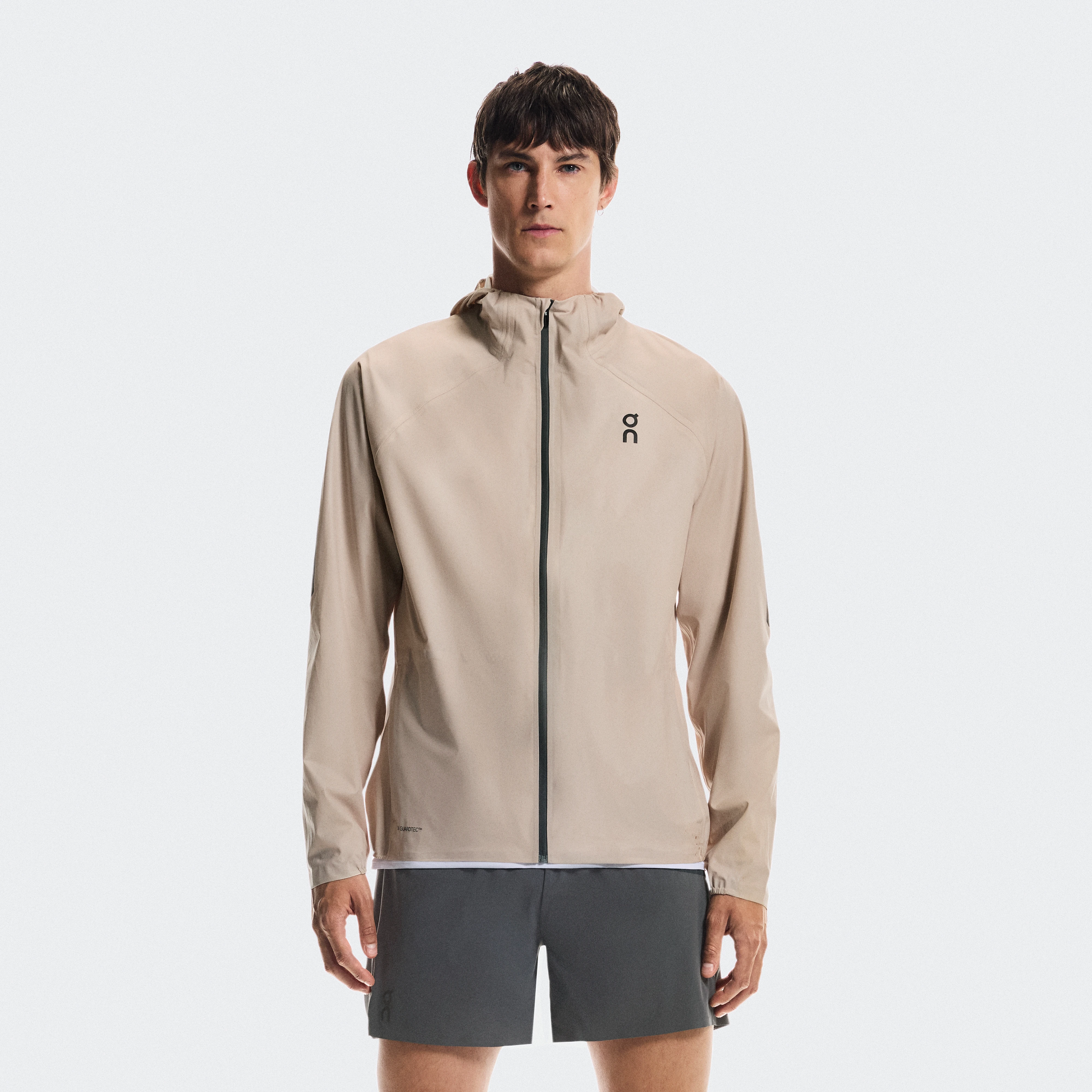 On Performance Jacket Waterproof Desert Men – Road running Jackets