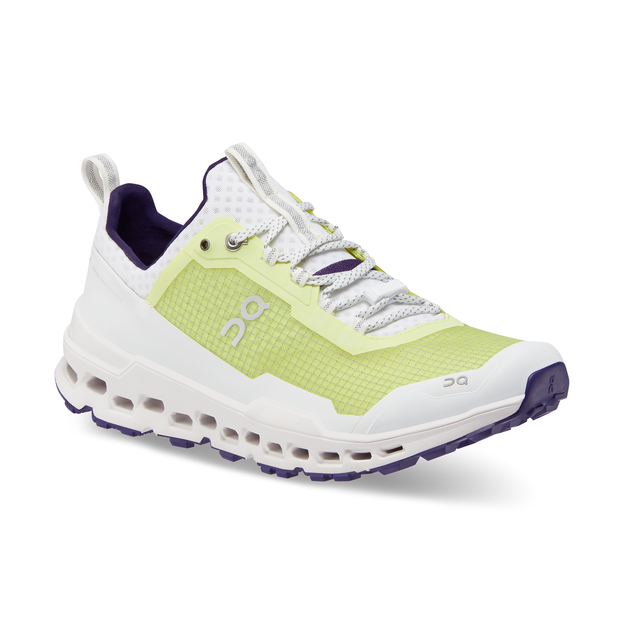 On Cloudultra Fluorite Hay & White Men Trail running Shoes