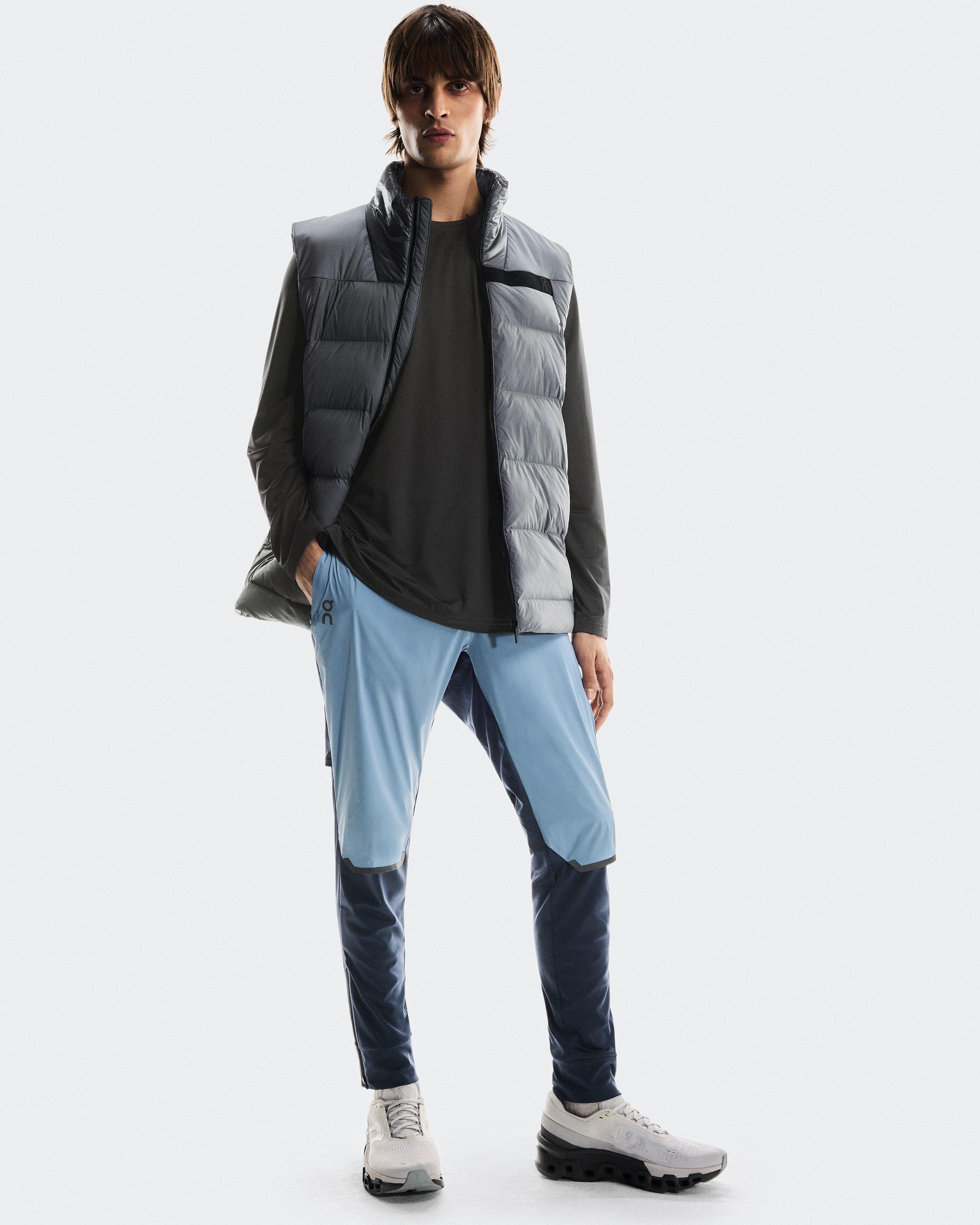 On Weather Pants Chambray & Navy Men Pants