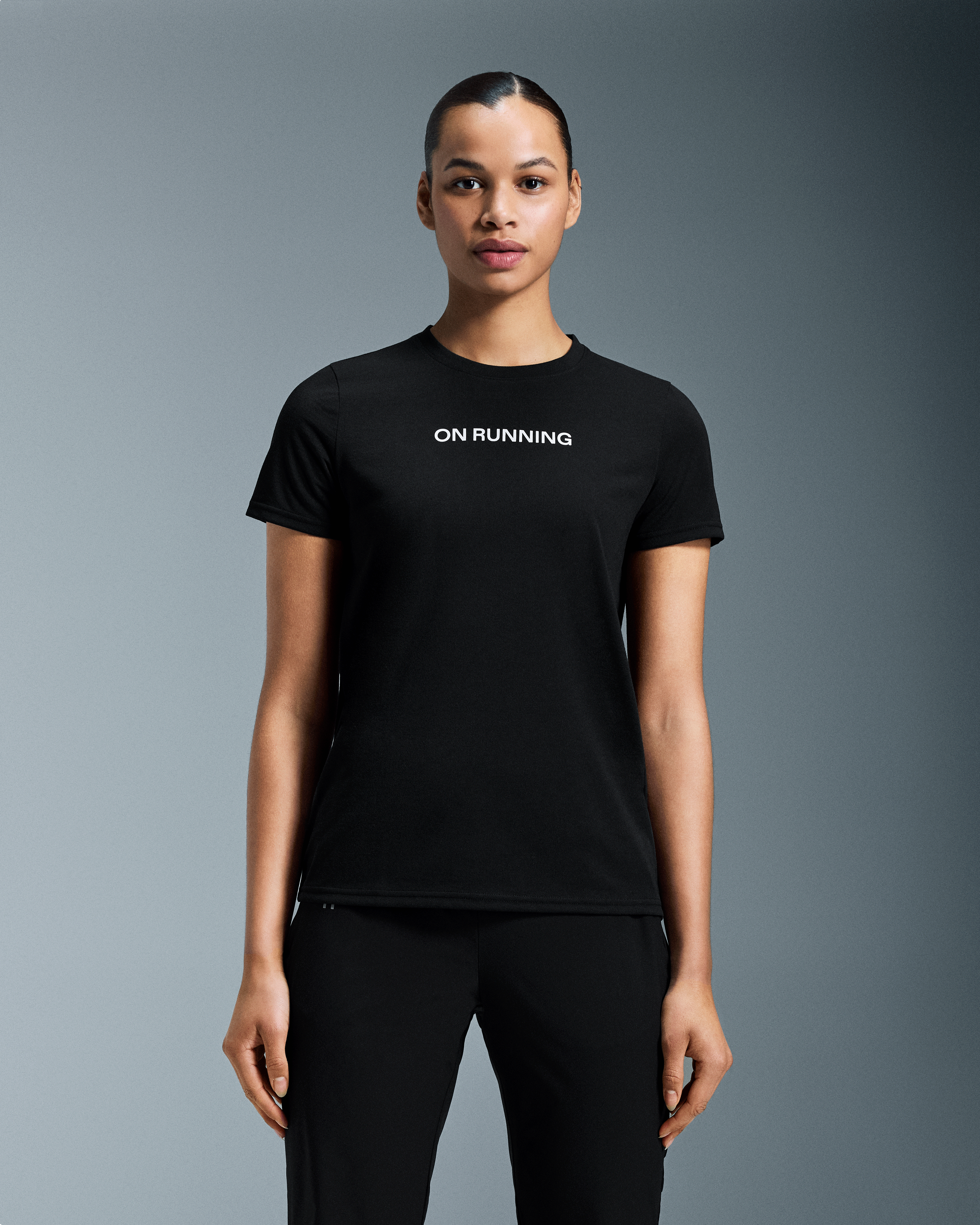 On On Run-T Black Women Tops and t-shirts