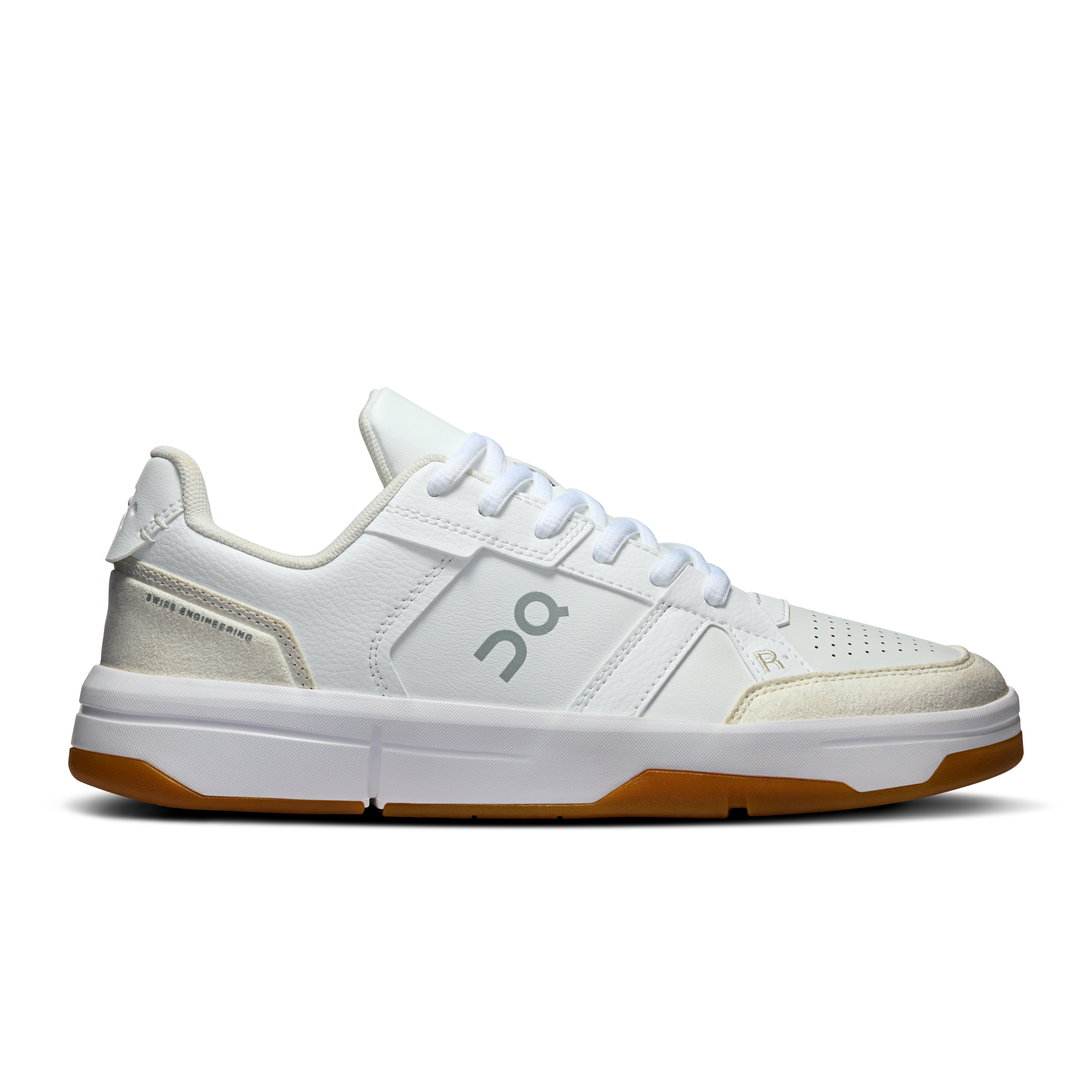 THE ROGER Clubhouse Tennis Shoe in White/Ivory