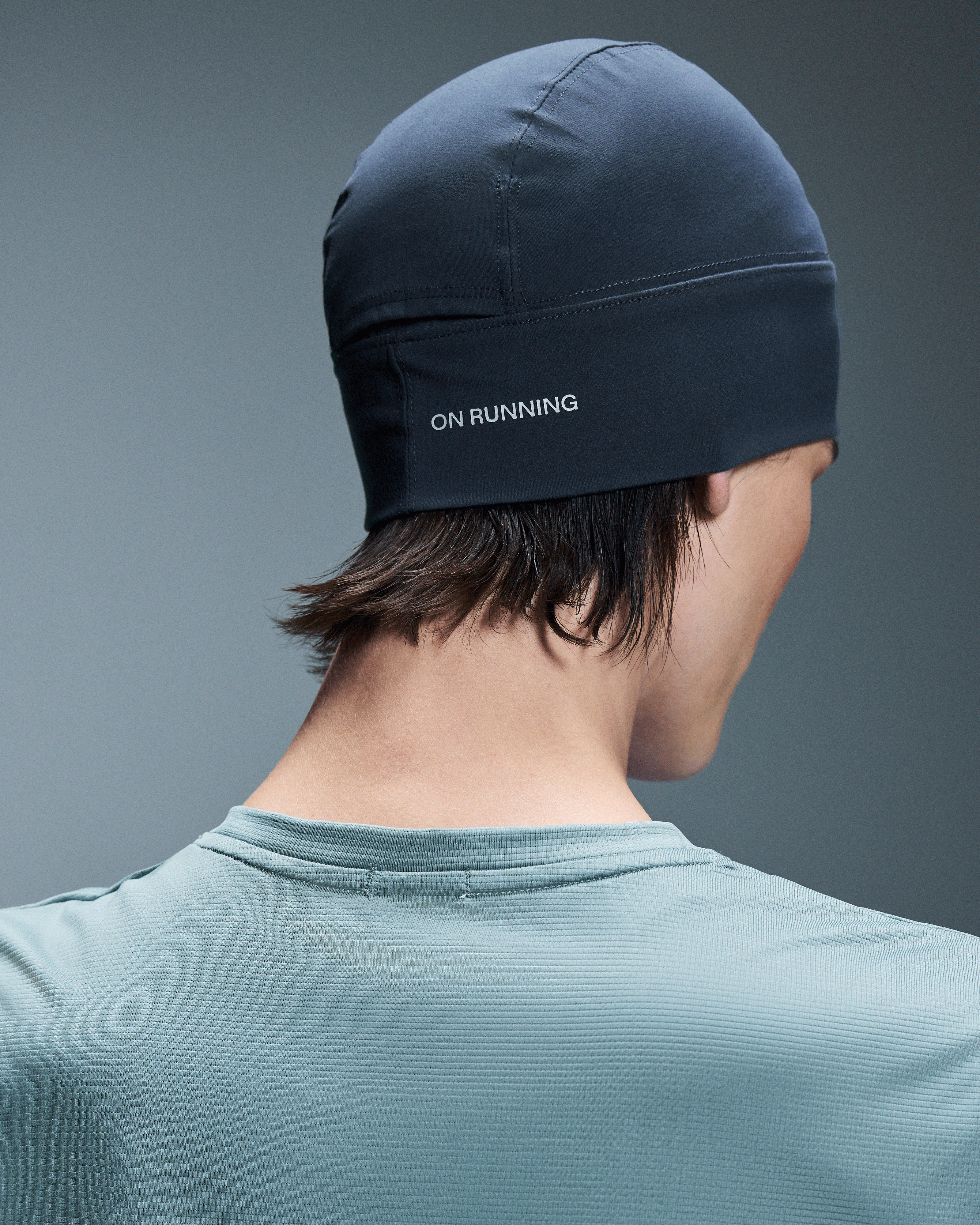 On Core Beanie Navy Unisex Headwear