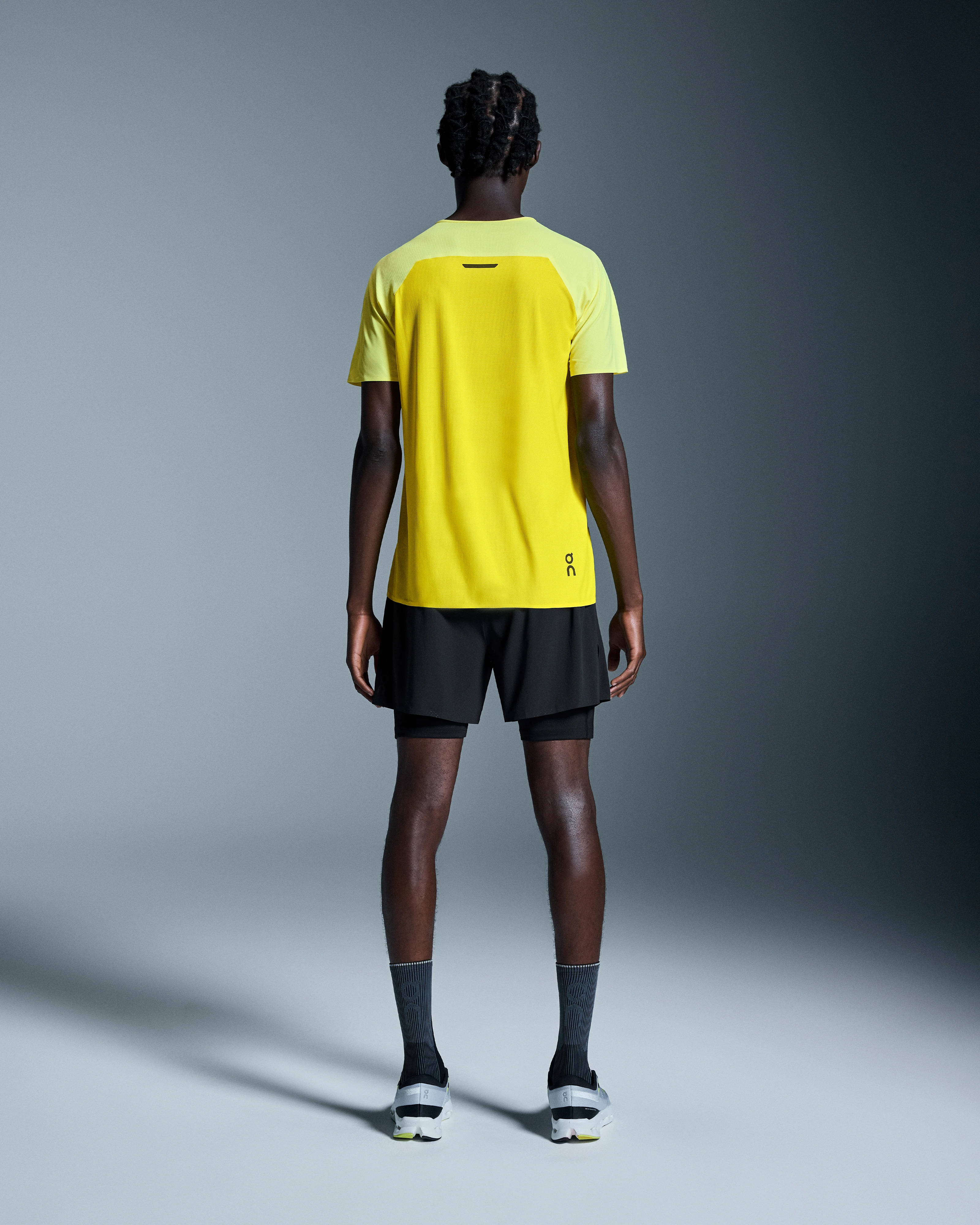 On 5" Performance 2/1 Shorts Black Men Shorts